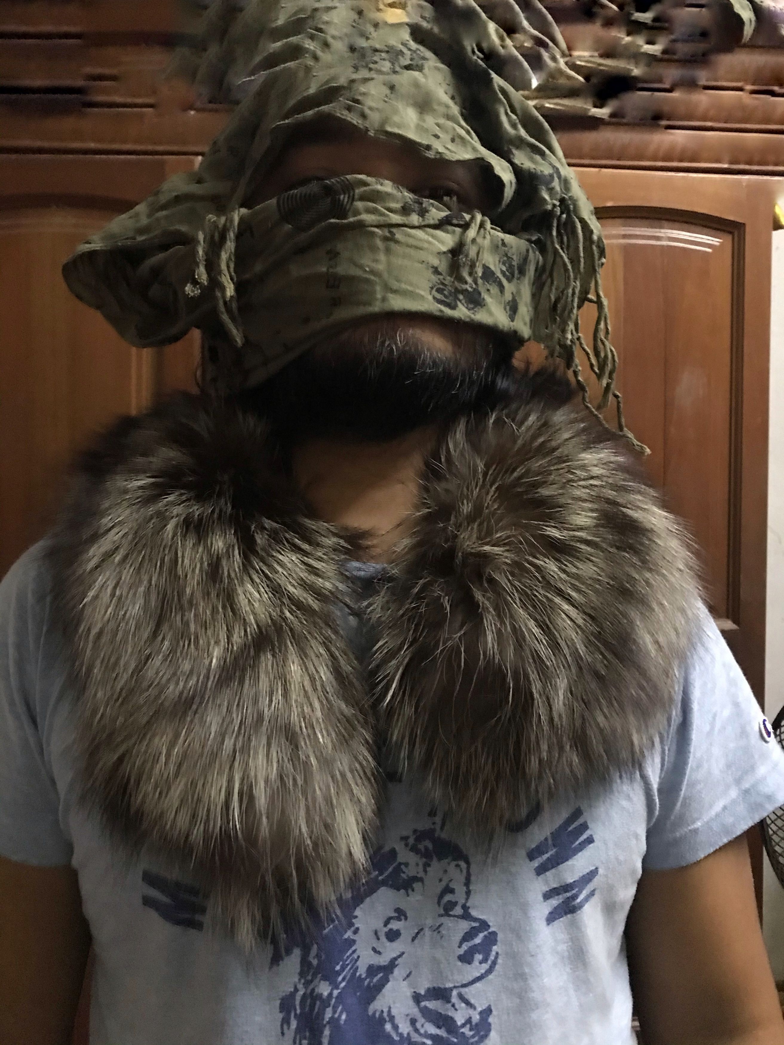 Saga Fox Fur Neck Shawl