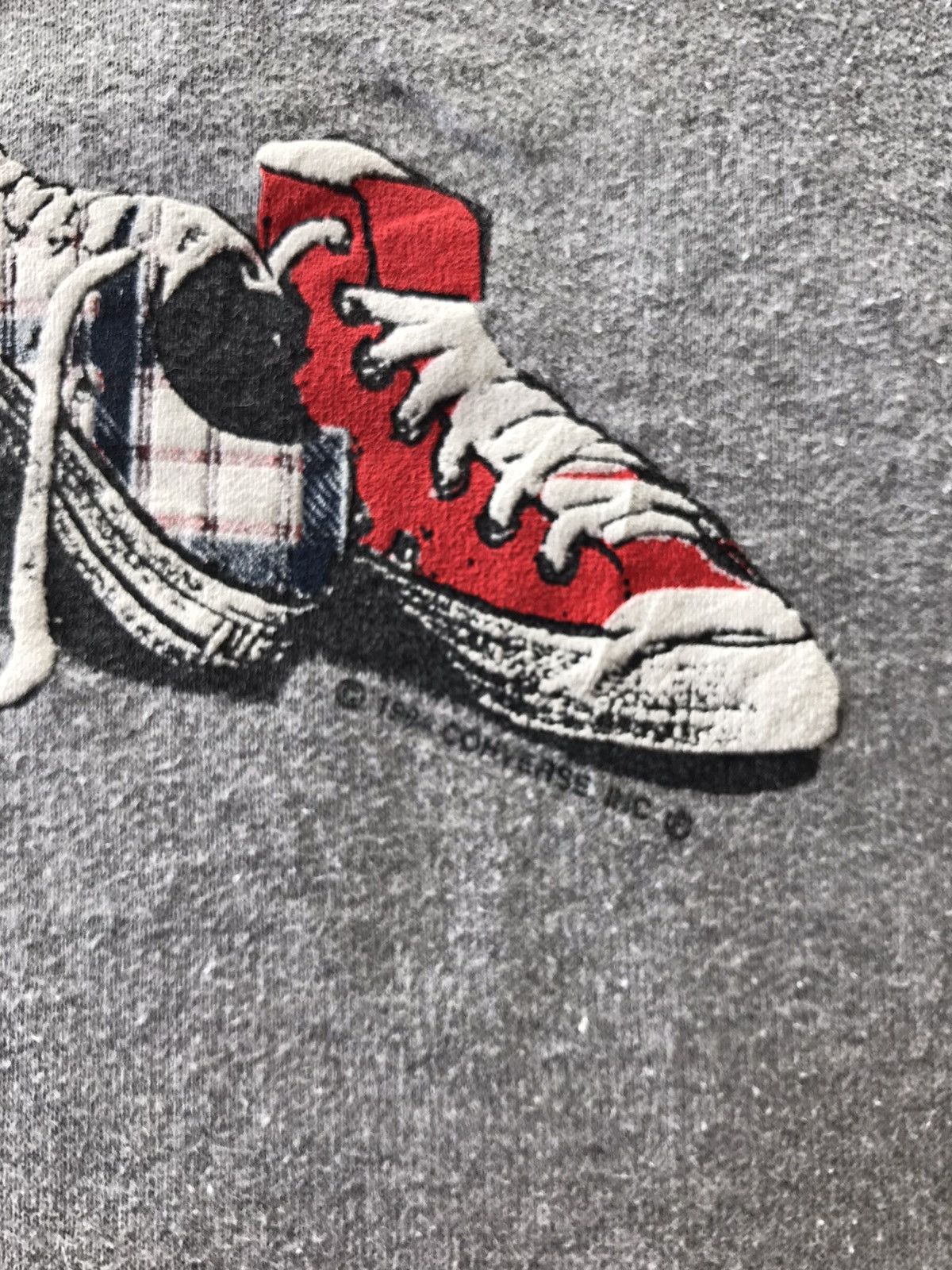 Converse Vintage 90s Converse All Star Sweatshirts Size US XL / EU 56 / 4 - 3 Thumbnail