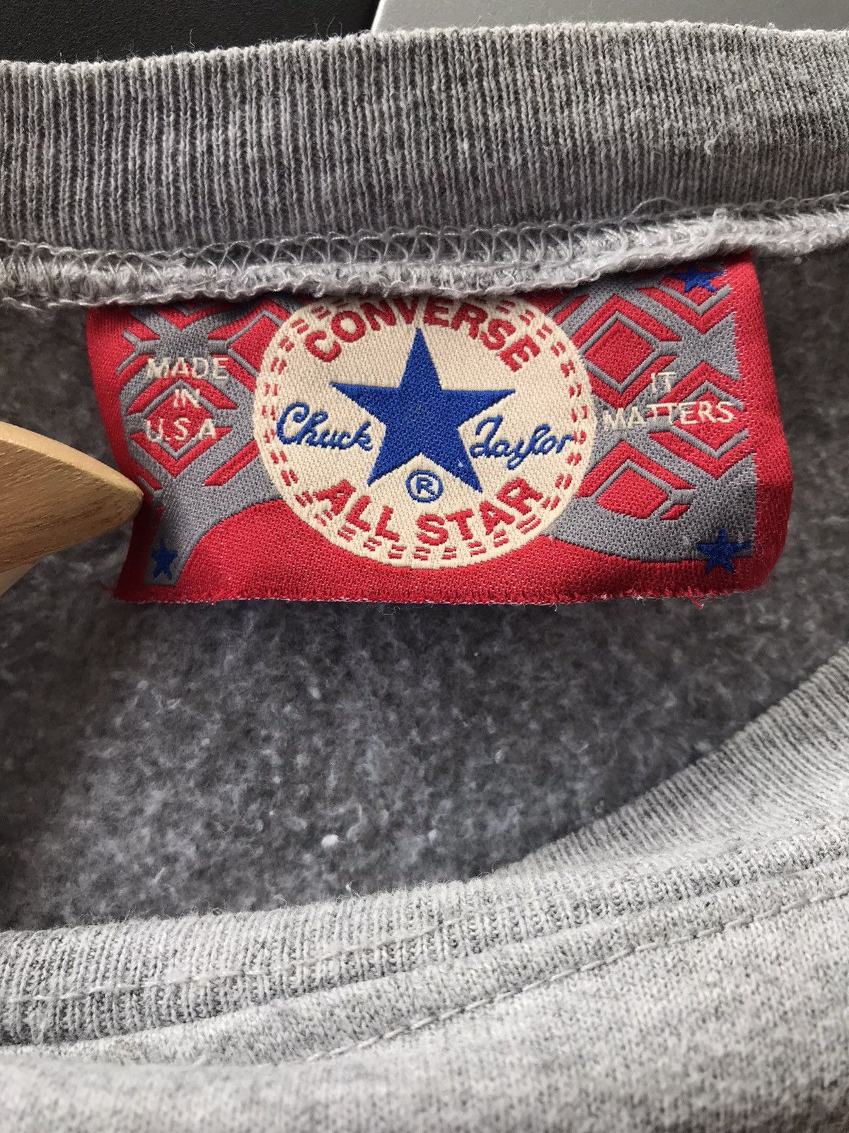 Converse Vintage 90s Converse All Star Sweatshirts Size US XL / EU 56 / 4 - 7 Thumbnail