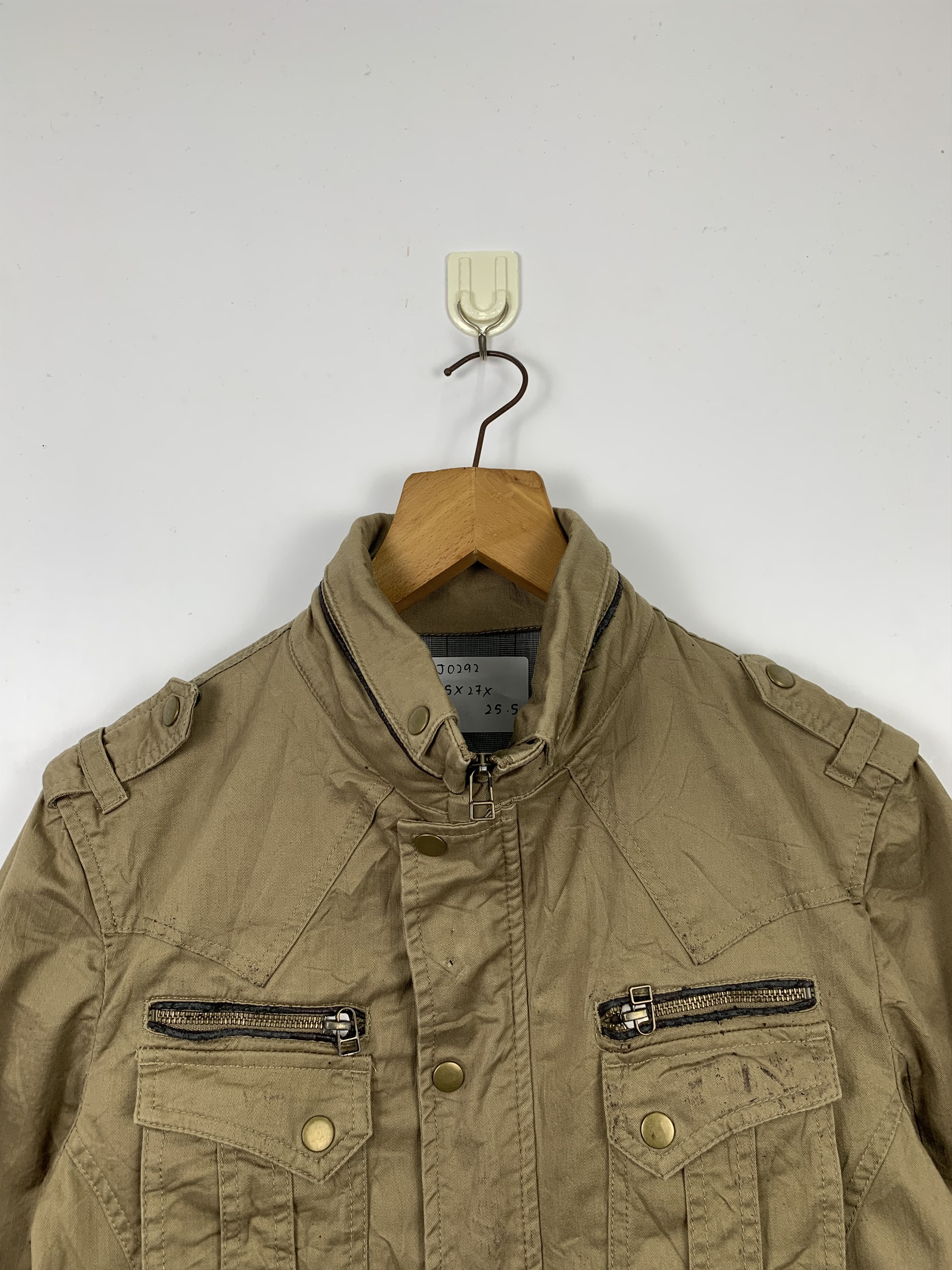 Michel Klein Vintage MICHEL KLEIN PARIS Multi Pocket Rugged Jacket J0292 Size US S / EU 44-46 / 1 - 2 Thumbnail