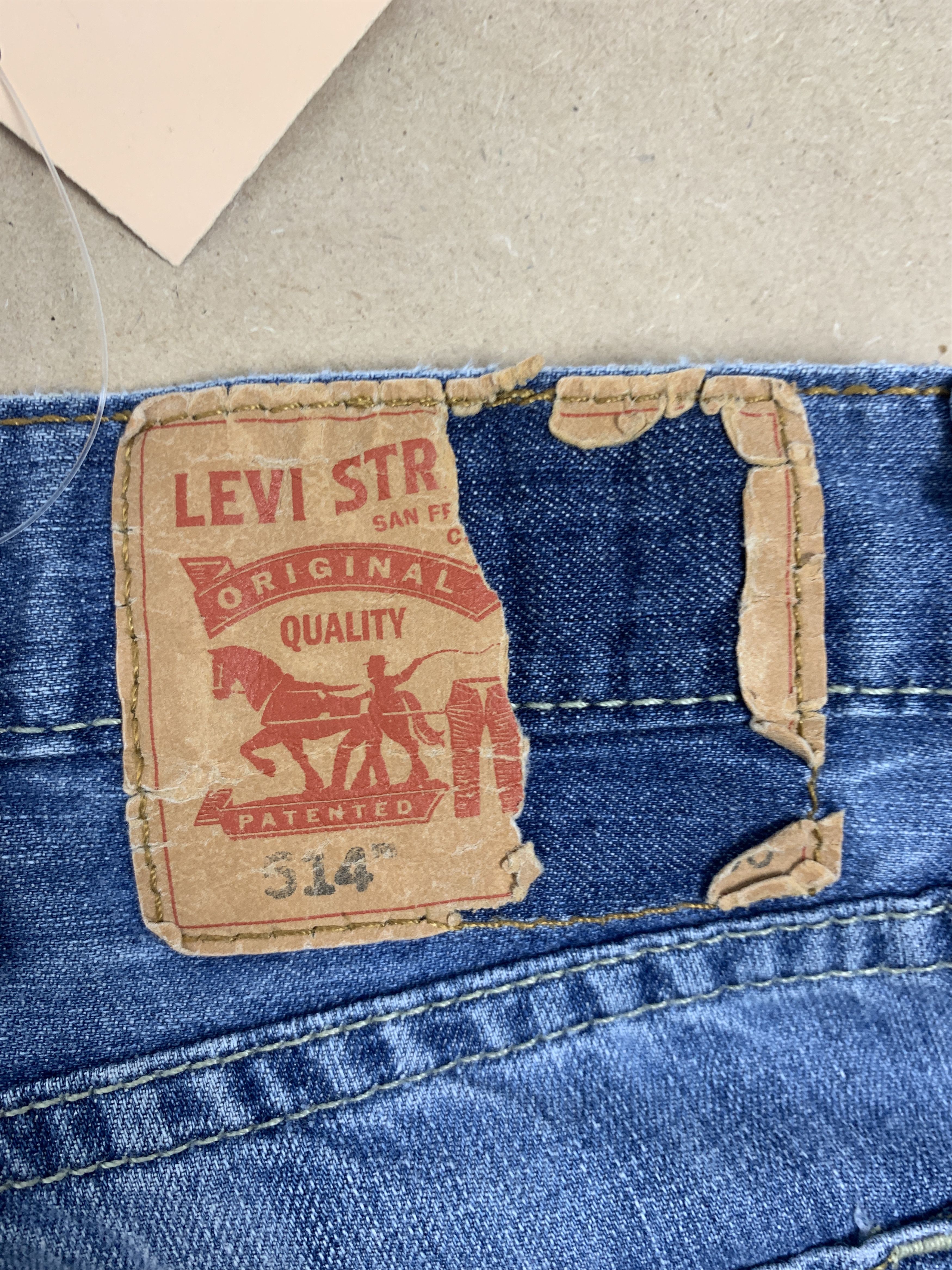 Levi's Vintage LEVI'S 514 Loose Straight Mid Wash Jeans Size US 38 / EU 54 - 8 Thumbnail