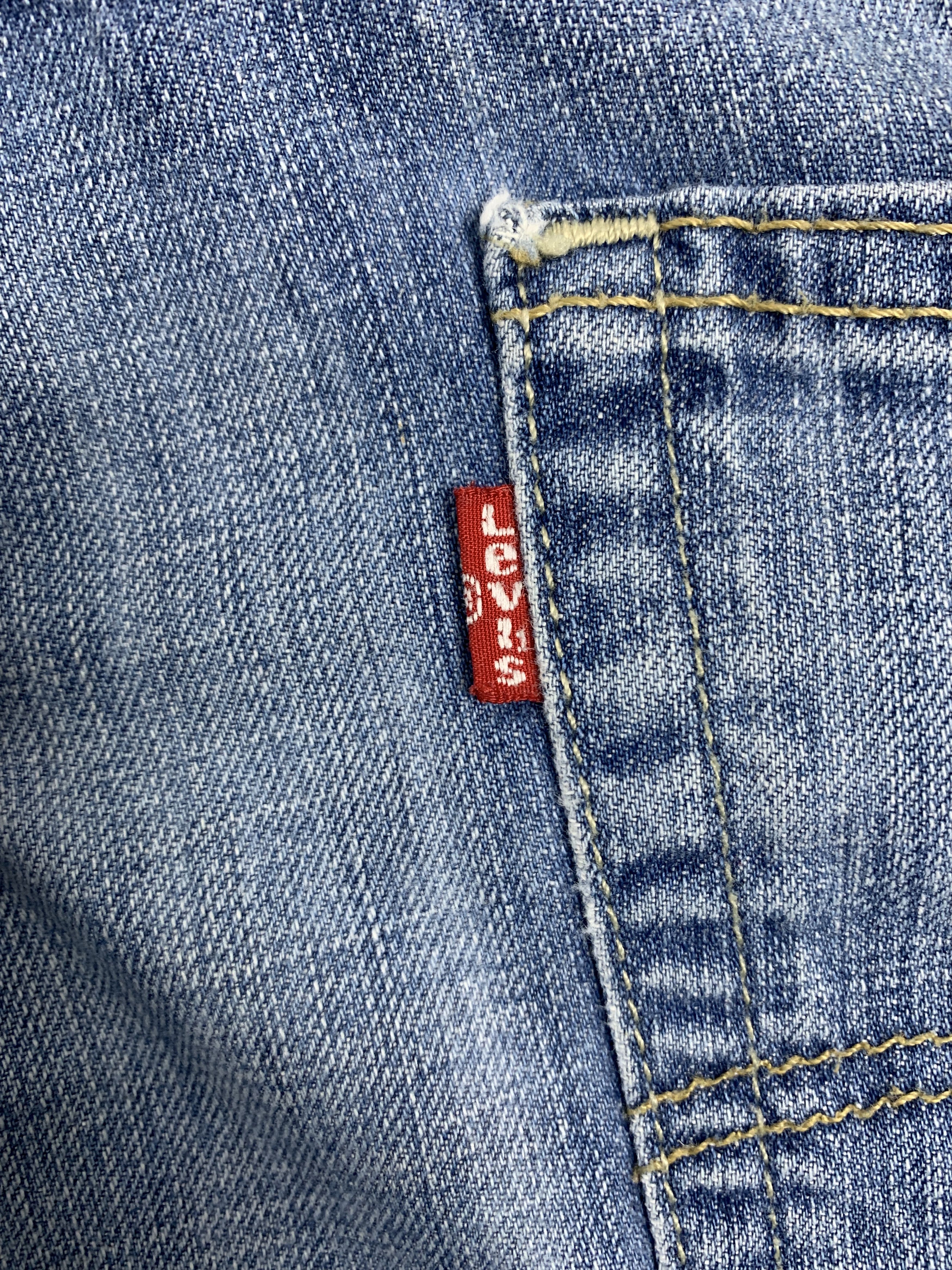 Levi's Vintage LEVI'S 514 Loose Straight Mid Wash Jeans Size US 38 / EU 54 - 9 Thumbnail