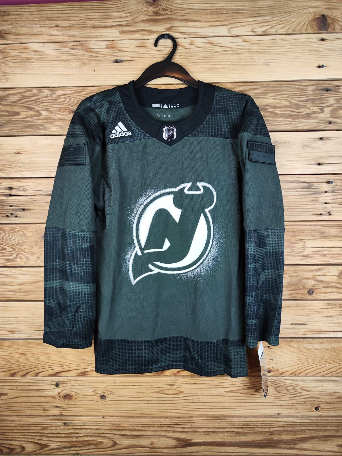 New Jersey Devils NHL Salute To Service Authentic Jersey