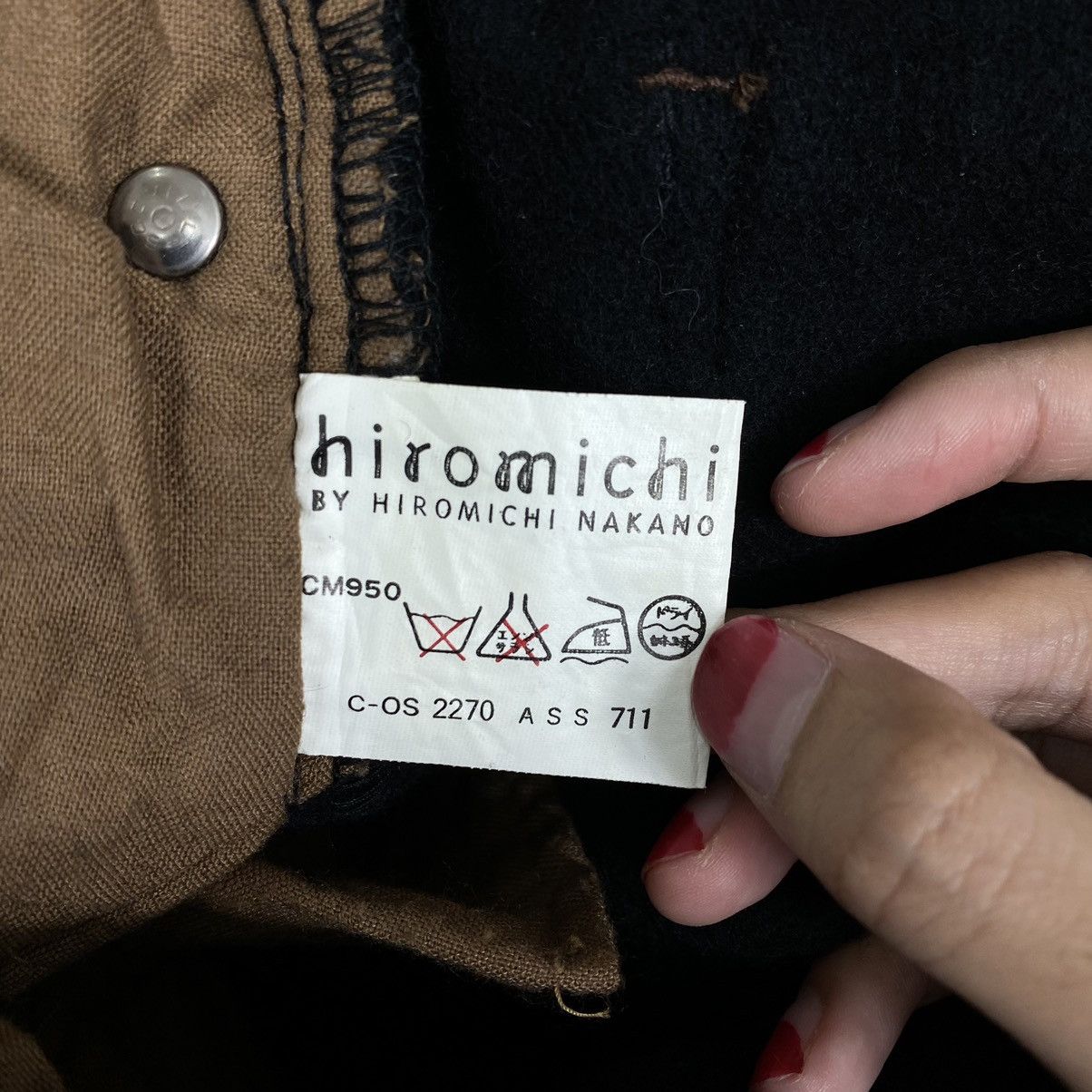 Japanese Brand HIROMICHI By HIROMICHI NAKANO Japan Brand Wool Casual Pants Size US 32 / EU 48 - 6 Thumbnail
