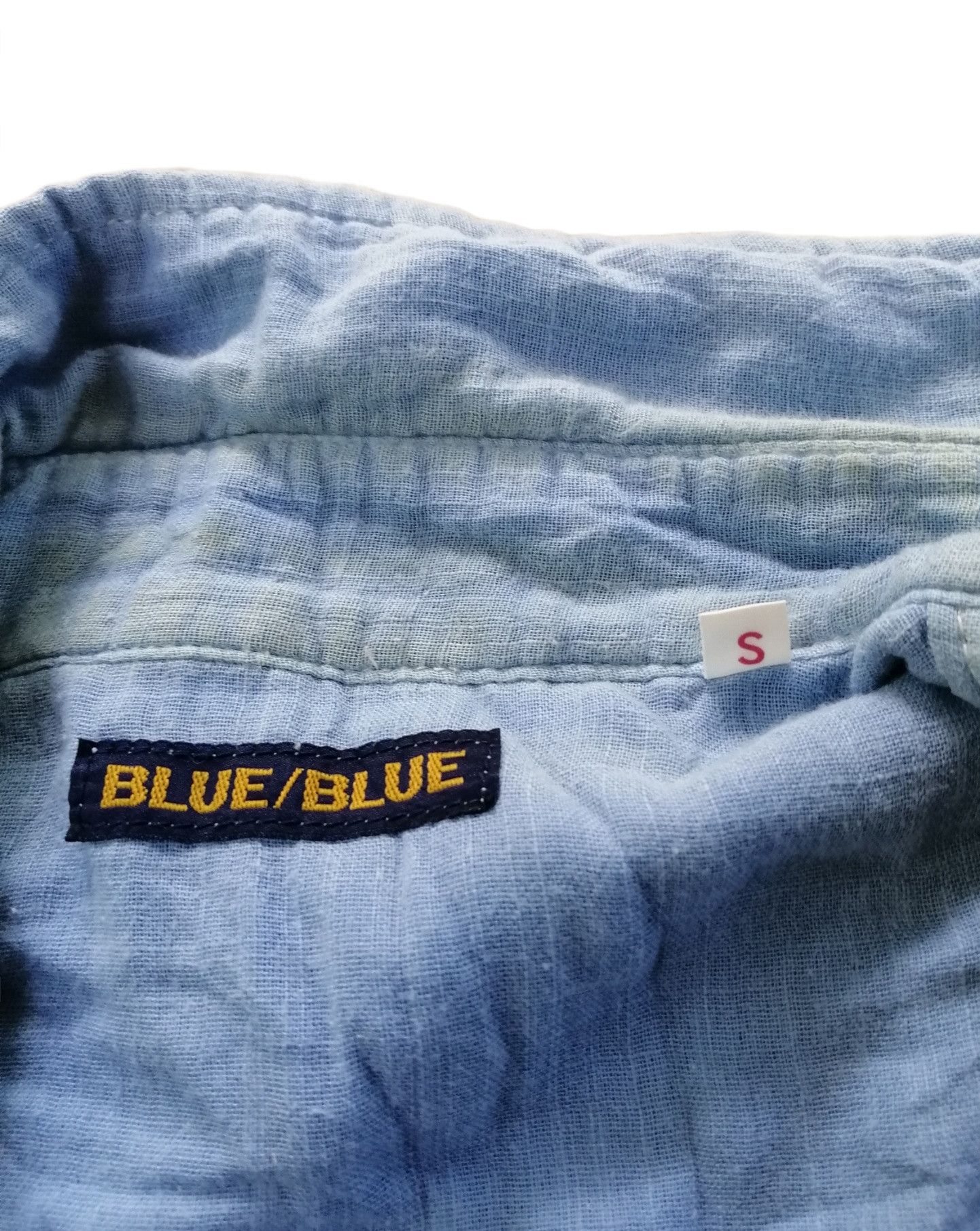 Blue Blue Japan Vintage Blue Blue Japan Button Up Pearl Snap Shirt Size US S / EU 44-46 / 1 - 12 Thumbnail