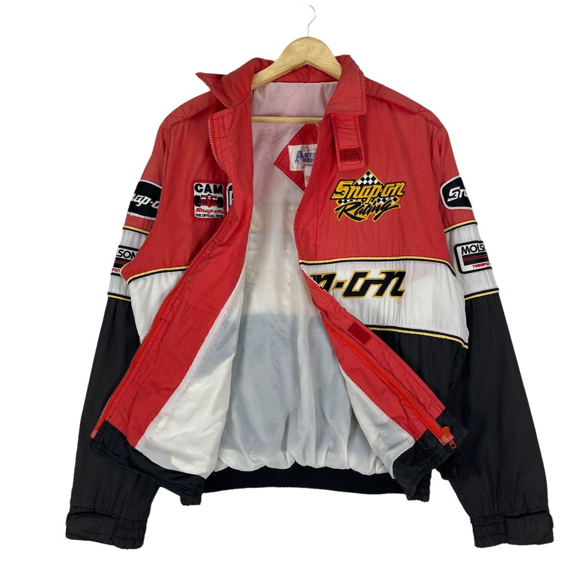 Other ⚡️VINTAGE SNAP ON RACING TEAM F1 LIGHT ZIPPER JACKET Size US M / EU 48-50 / 2 - 6 Thumbnail