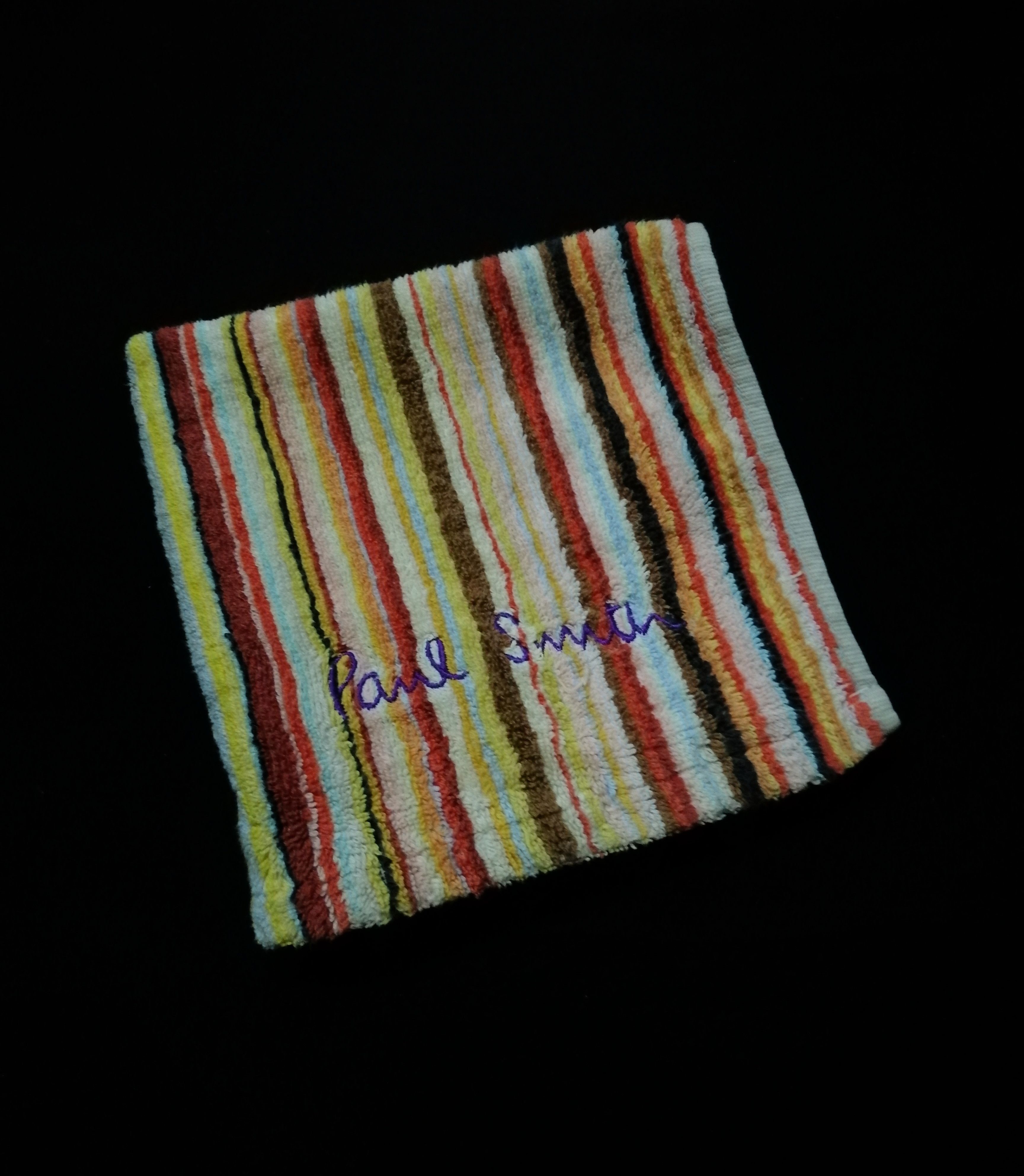 Japanese Brand × Paul Smith × Vintage Vintage Paul Smith Signature Handkerchief Size ONE SIZE - 1 Thumbnail