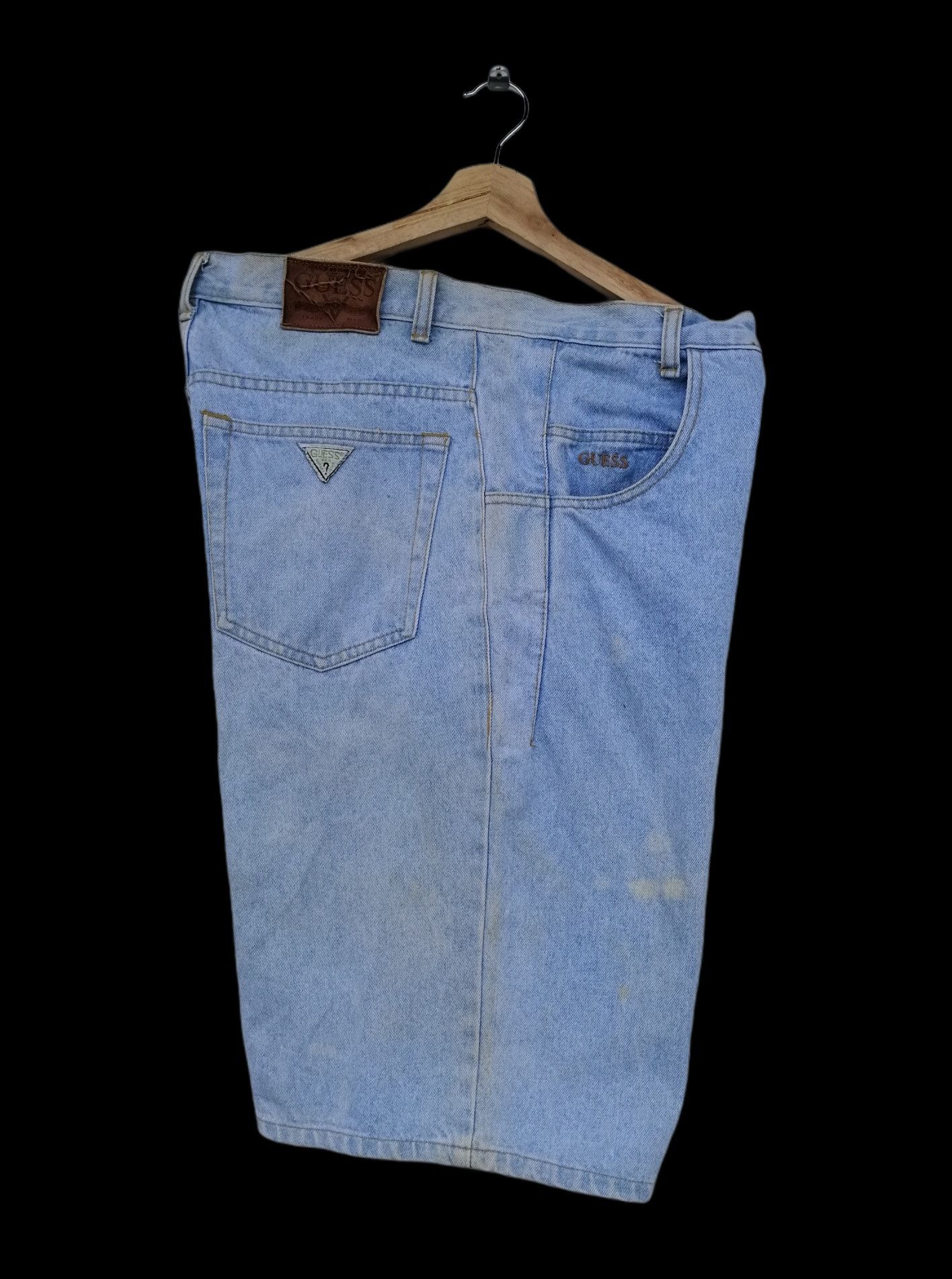 Guess Vintage GUESS by Georges Marciano Short Pant jeans Size US 34 / EU 50 - 6 Thumbnail