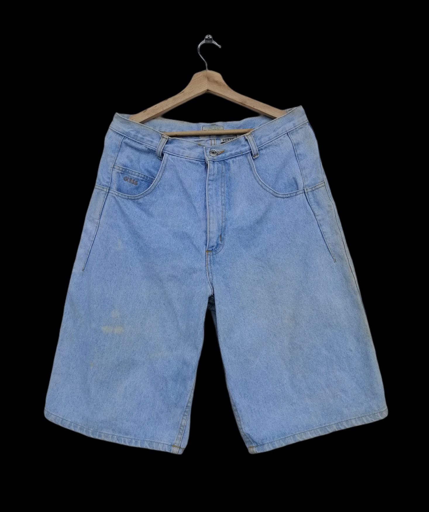 Guess Vintage GUESS by Georges Marciano Short Pant jeans Size US 34 / EU 50 - 2 Thumbnail