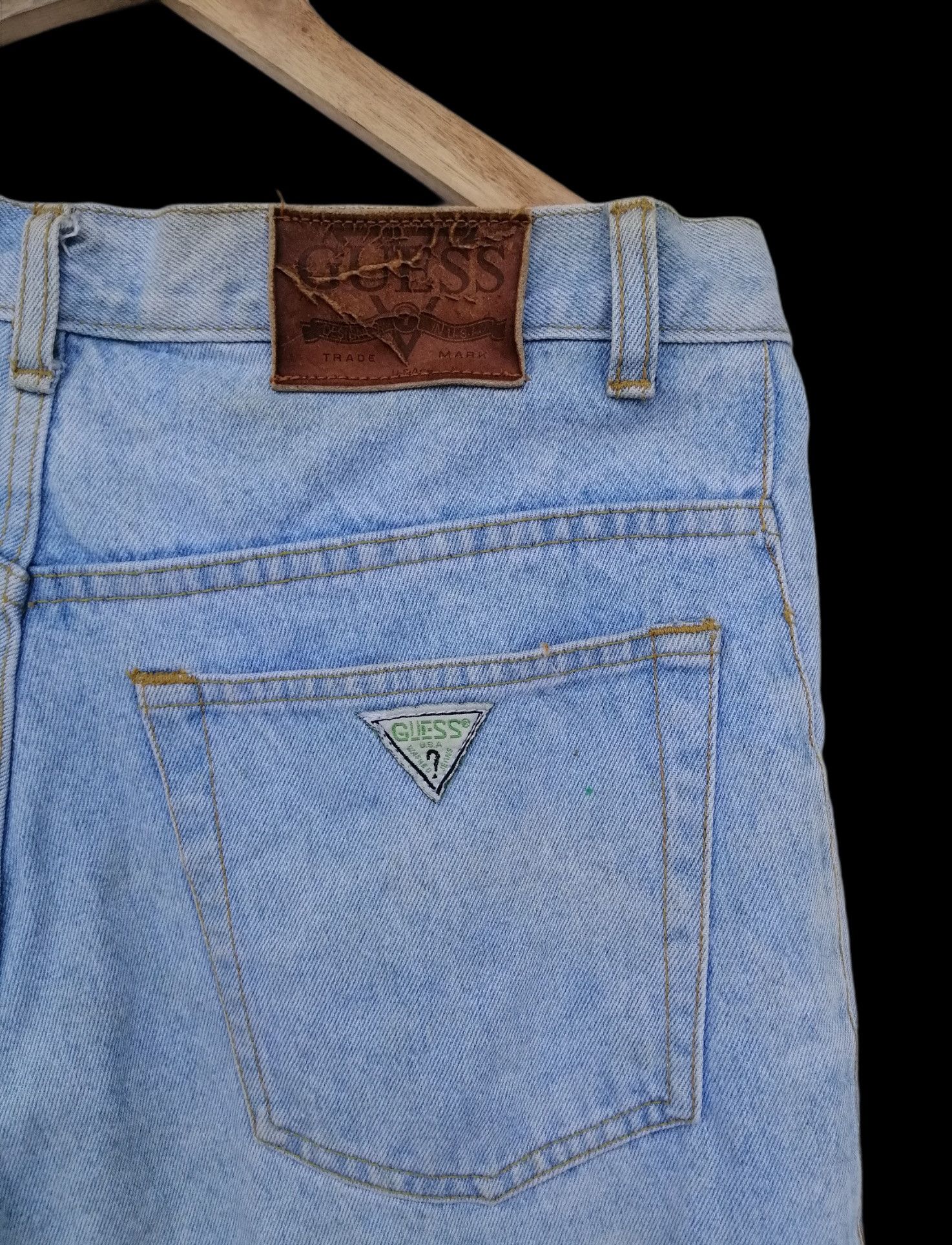Guess Vintage GUESS by Georges Marciano Short Pant jeans Size US 34 / EU 50 - 8 Thumbnail