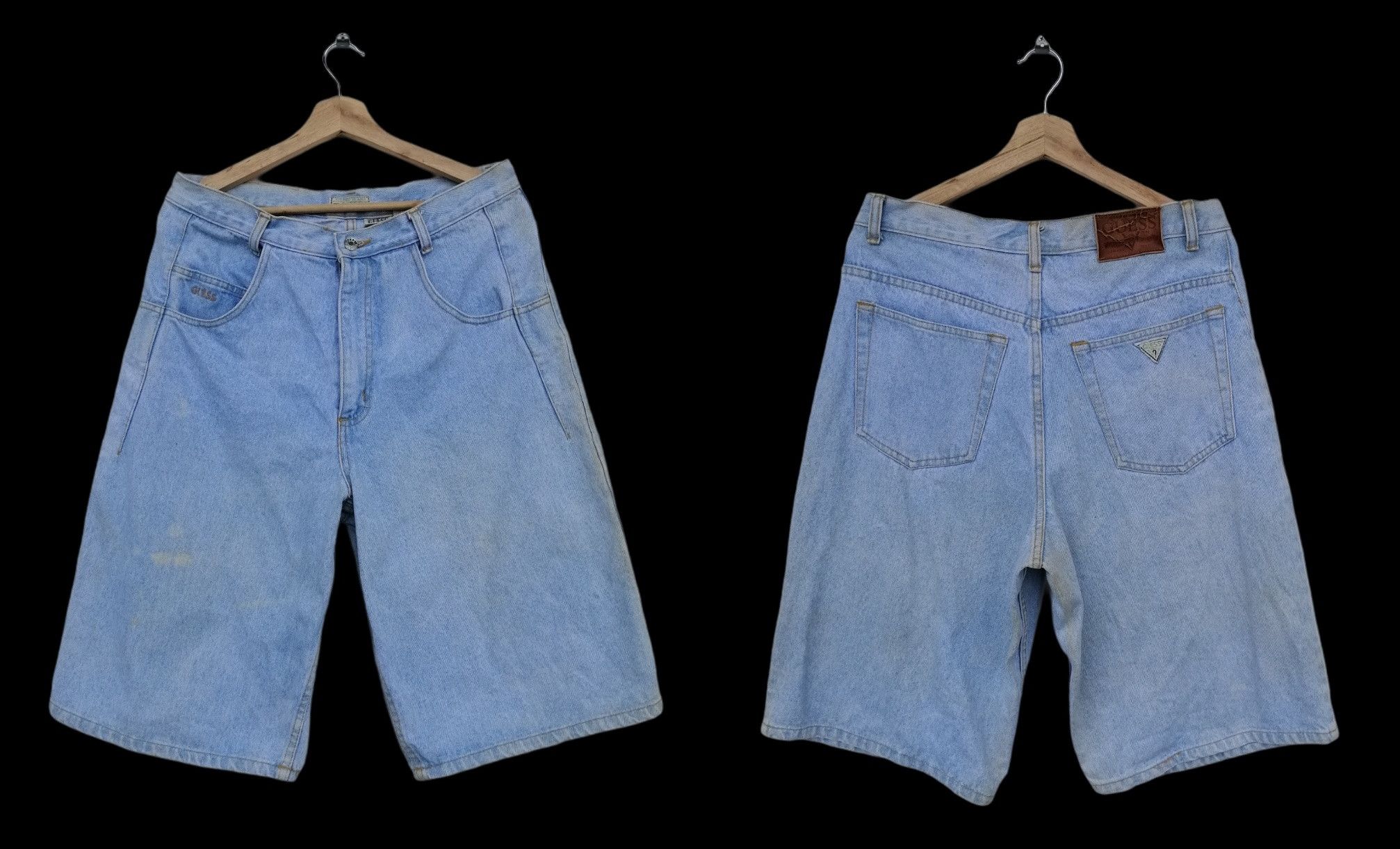 Guess Vintage GUESS by Georges Marciano Short Pant jeans Size US 34 / EU 50 - 1 Thumbnail