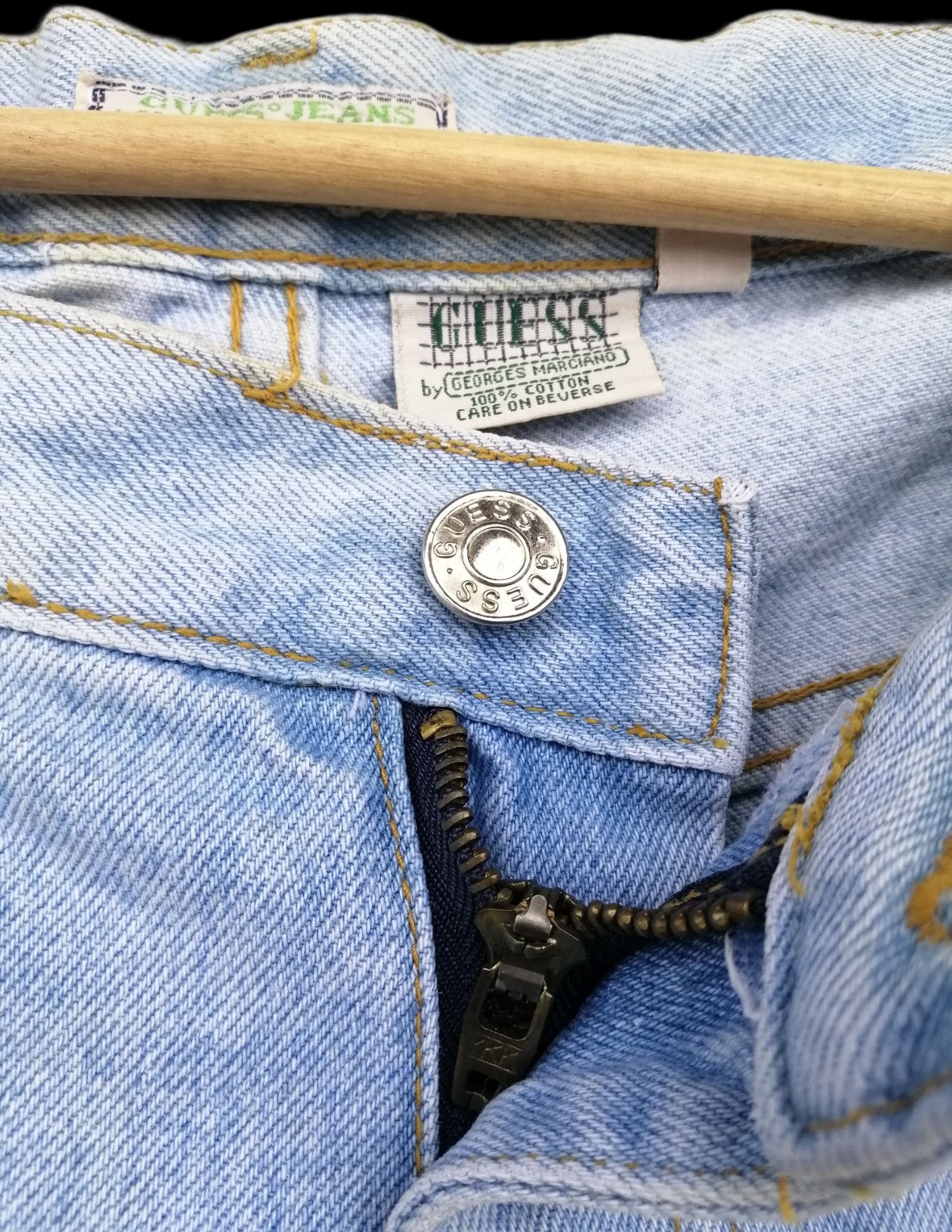 Guess Vintage GUESS by Georges Marciano Short Pant jeans Size US 34 / EU 50 - 12 Thumbnail