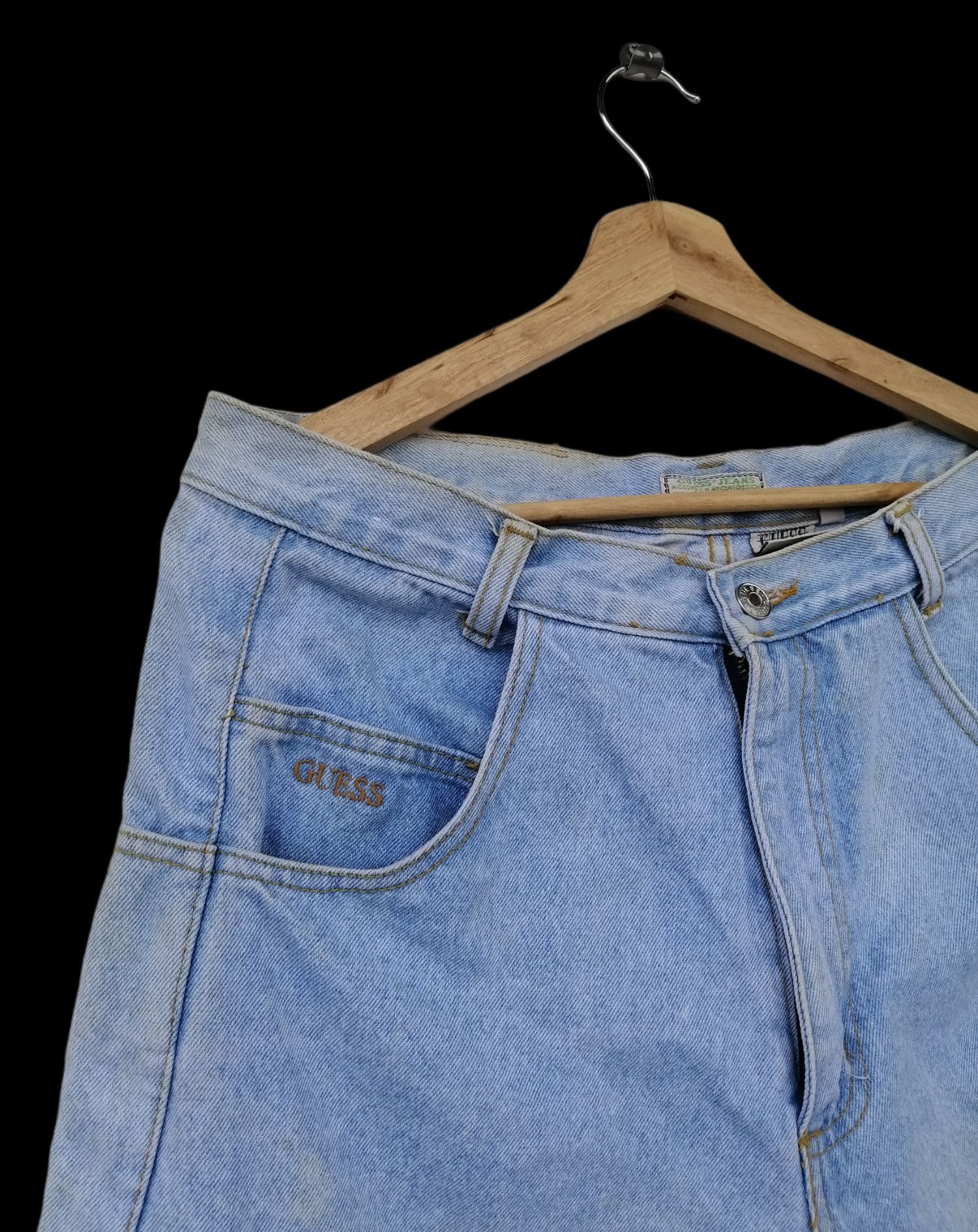 Guess Vintage GUESS by Georges Marciano Short Pant jeans Size US 34 / EU 50 - 4 Thumbnail