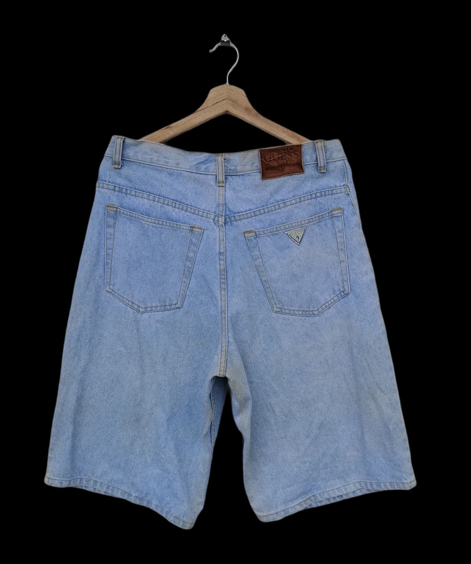 Guess Vintage GUESS by Georges Marciano Short Pant jeans Size US 34 / EU 50 - 7 Thumbnail