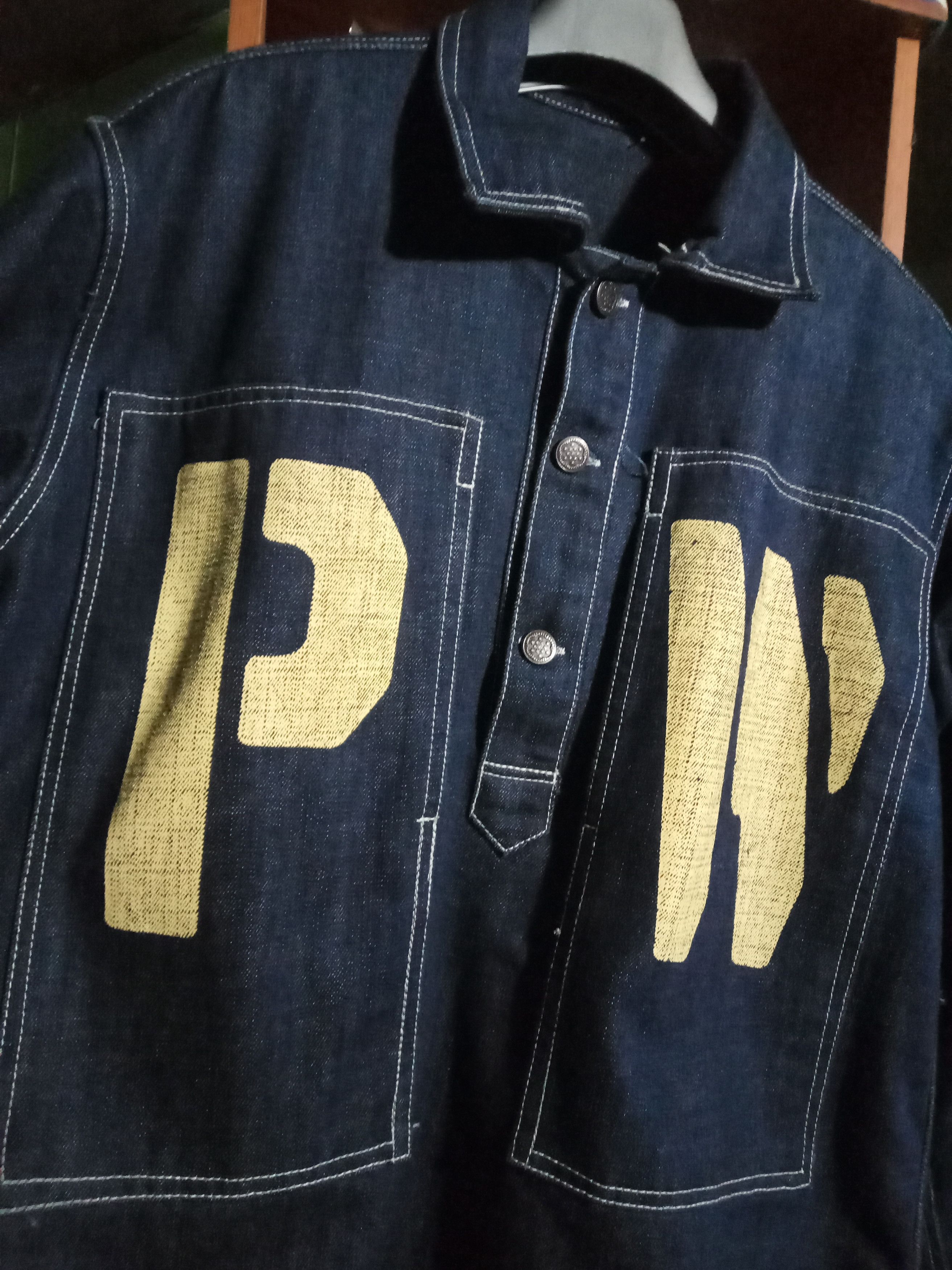 Other Vintage Denim Workwear Jacket WWII Reproduction 40s Size US M / EU 48-50 / 2 - 2 Thumbnail