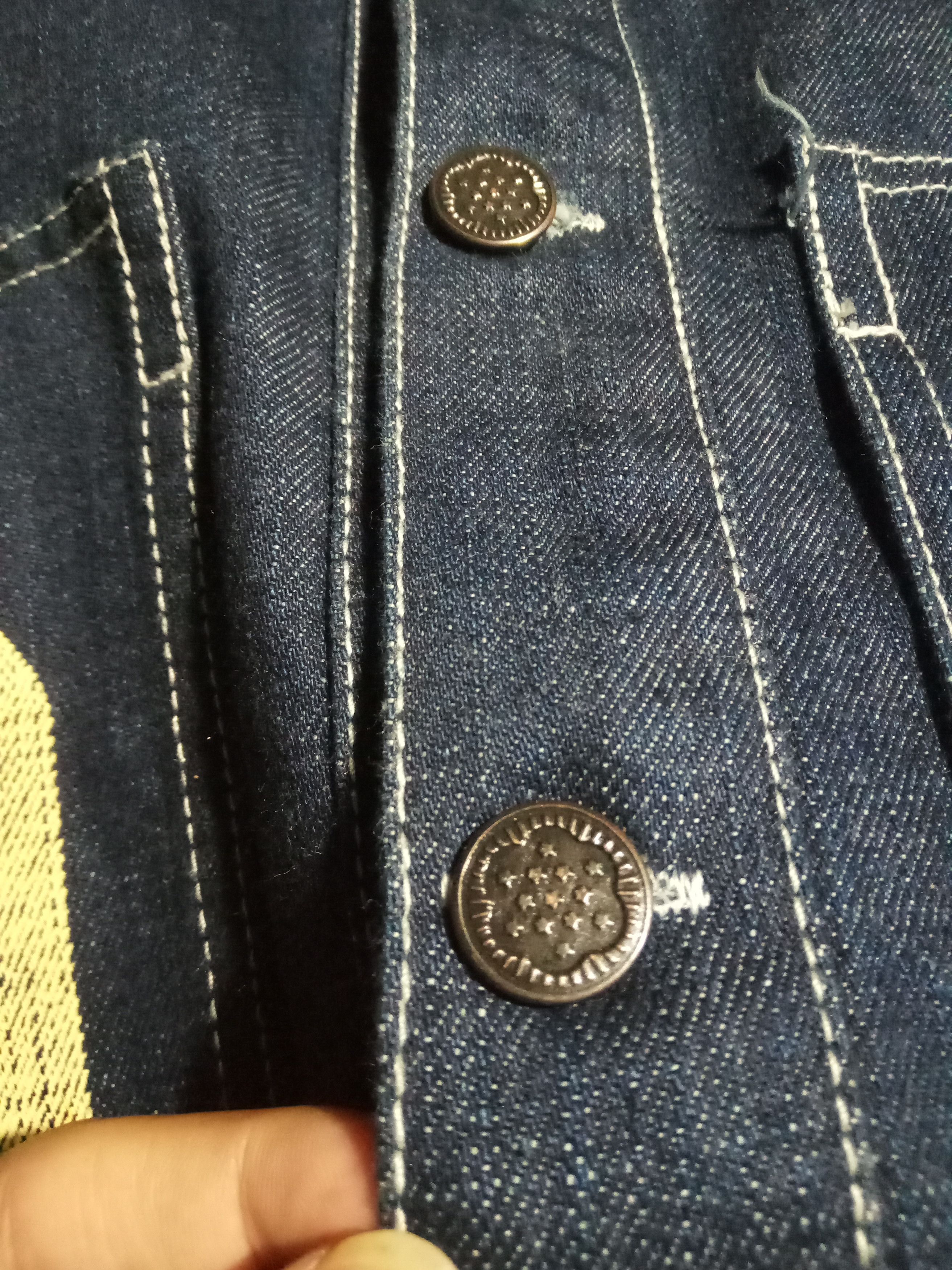 Other Vintage Denim Workwear Jacket WWII Reproduction 40s Size US M / EU 48-50 / 2 - 3 Thumbnail