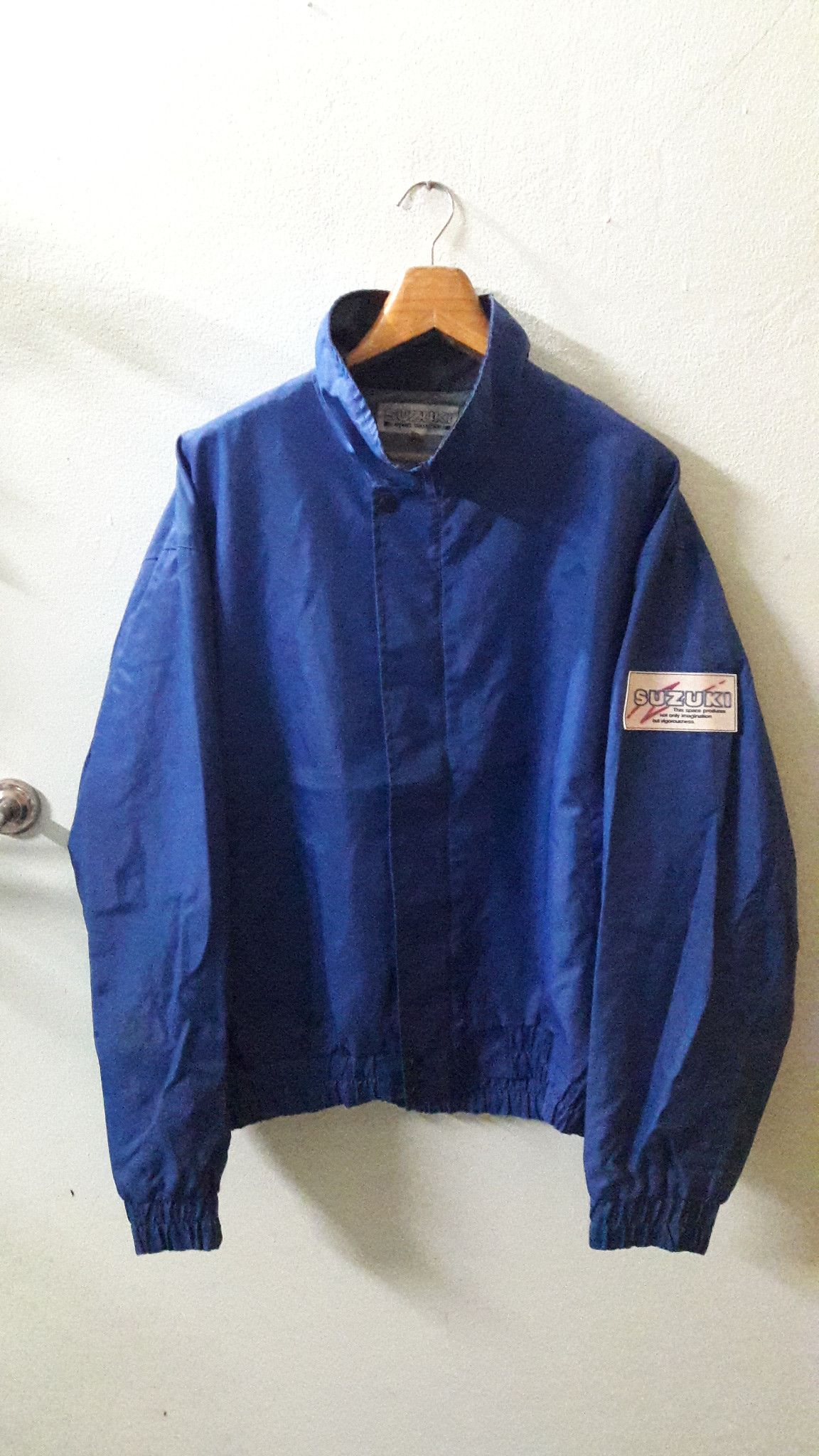 Vintage Vintage Suzuki Windbreaker Rain Jacket Racing Team Size US L / EU 52-54 / 3 - 1 Thumbnail