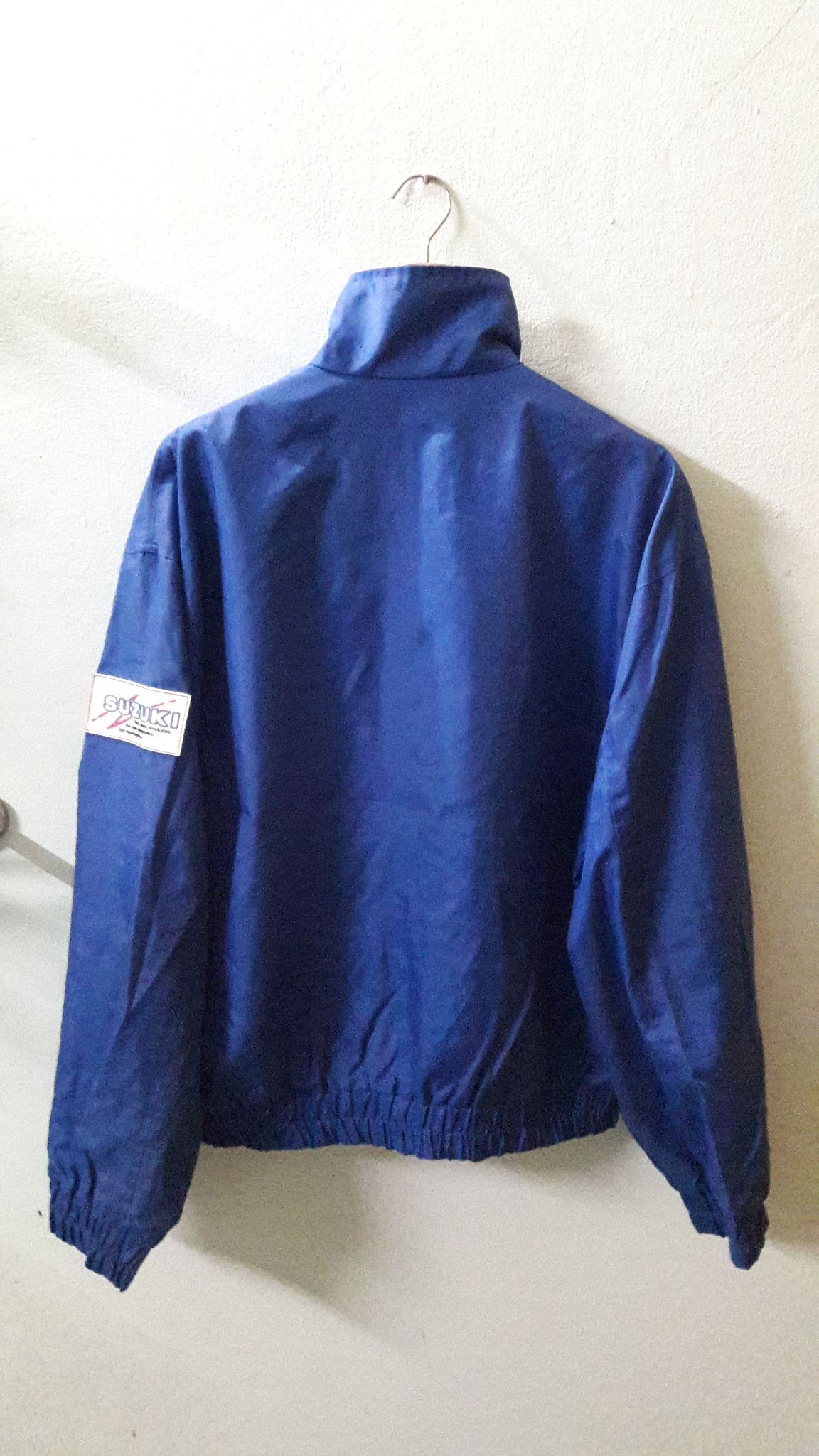 Vintage Vintage Suzuki Windbreaker Rain Jacket Racing Team Size US L / EU 52-54 / 3 - 2 Thumbnail