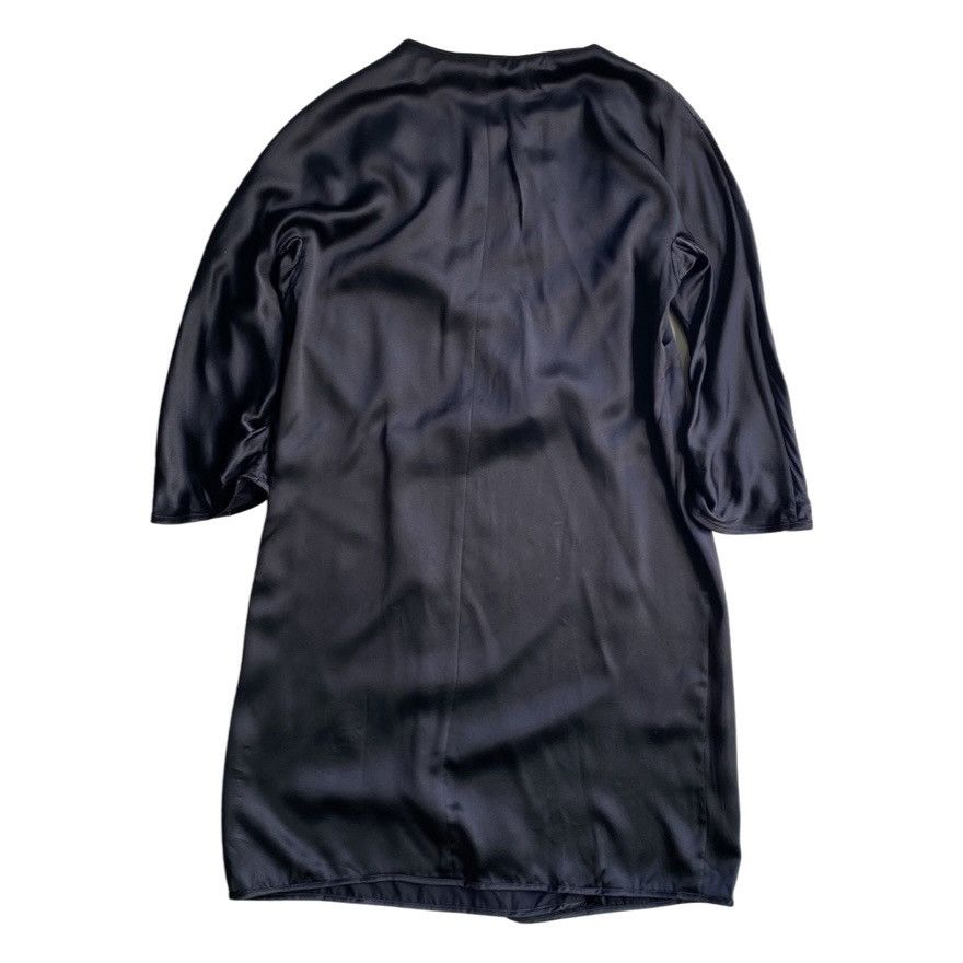 Miu Miu Miu Miu Black Washed Satin Blouse Size S / US 4 / IT 40 - 3 Thumbnail