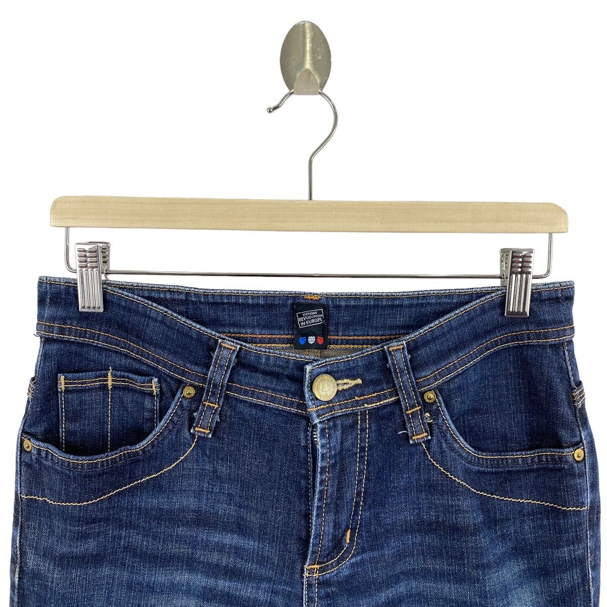 Vintage C-SEVENTEEN Europe Brand Boot Cut Denim Jeans Trousers Pant Size 29" - 2 Thumbnail