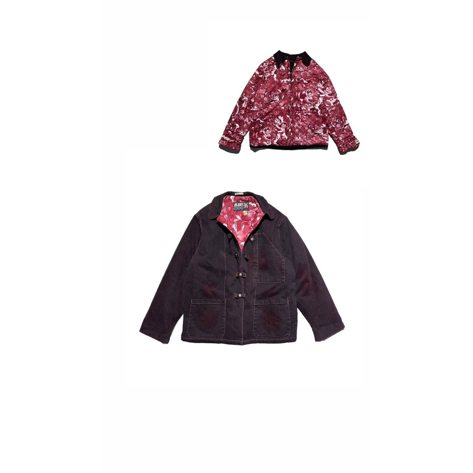 Jean Paul Gaultier RARE Reversible denim babies print jacket Size US M / EU 48-50 / 2 - 2 Thumbnail