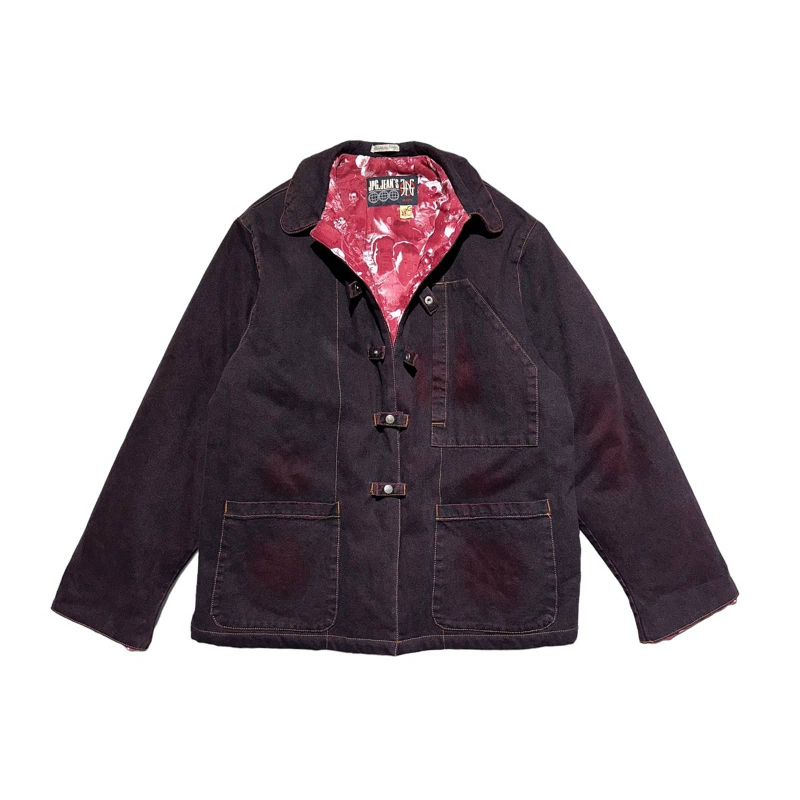 Jean Paul Gaultier RARE Reversible denim babies print jacket Size US M / EU 48-50 / 2 - 1 Thumbnail