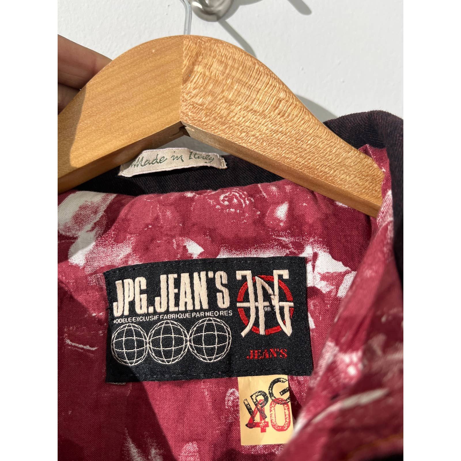 Jean Paul Gaultier RARE Reversible denim babies print jacket Size US M / EU 48-50 / 2 - 6 Thumbnail