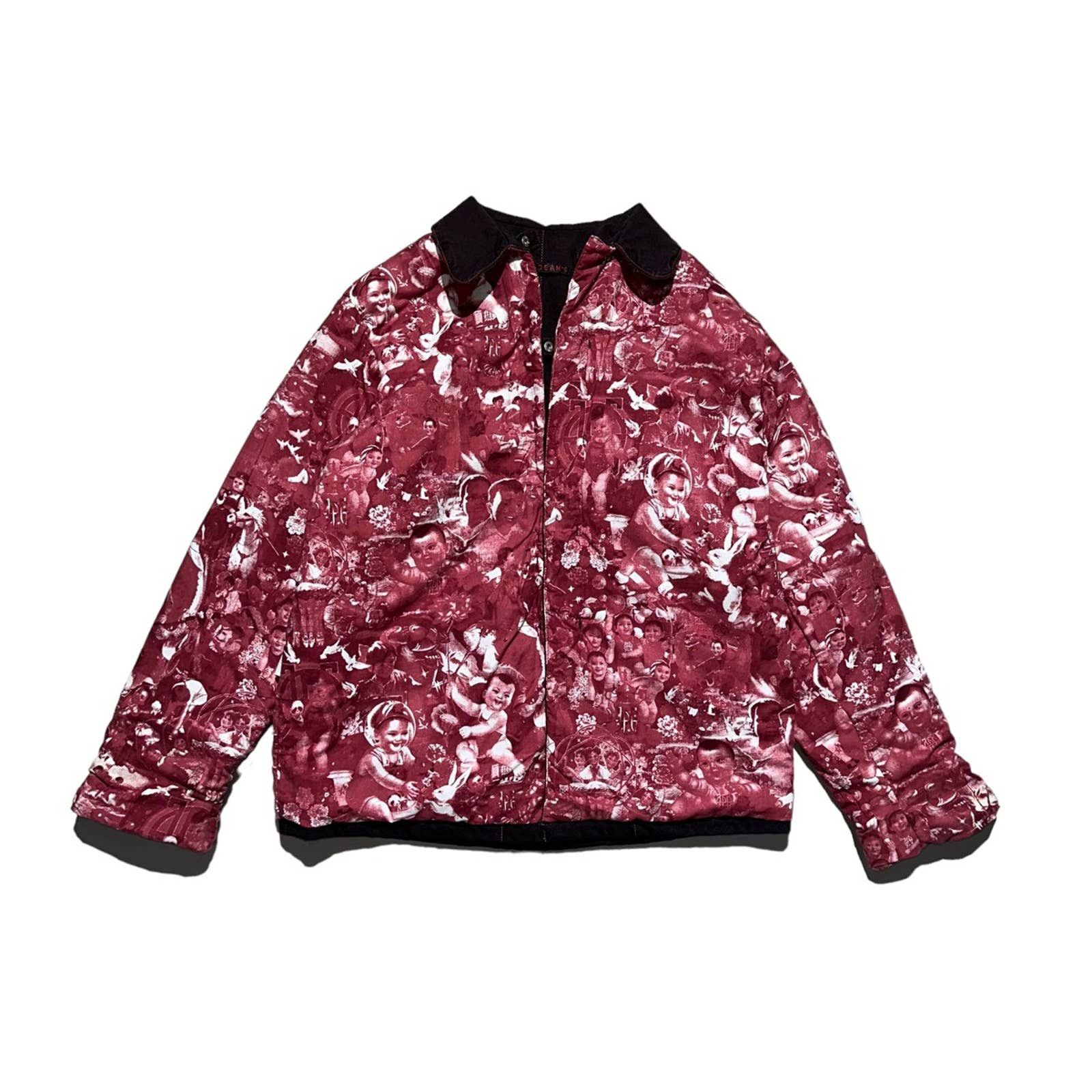 Jean Paul Gaultier RARE Reversible denim babies print jacket Size US M / EU 48-50 / 2 - 3 Thumbnail