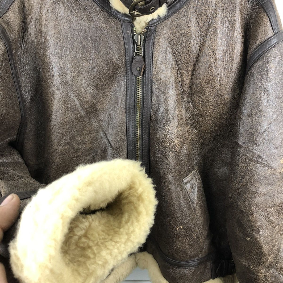 Vintage Vintage US Airforce Army Sherpa Jacket Size US M / EU 48-50 / 2 - 2 Thumbnail