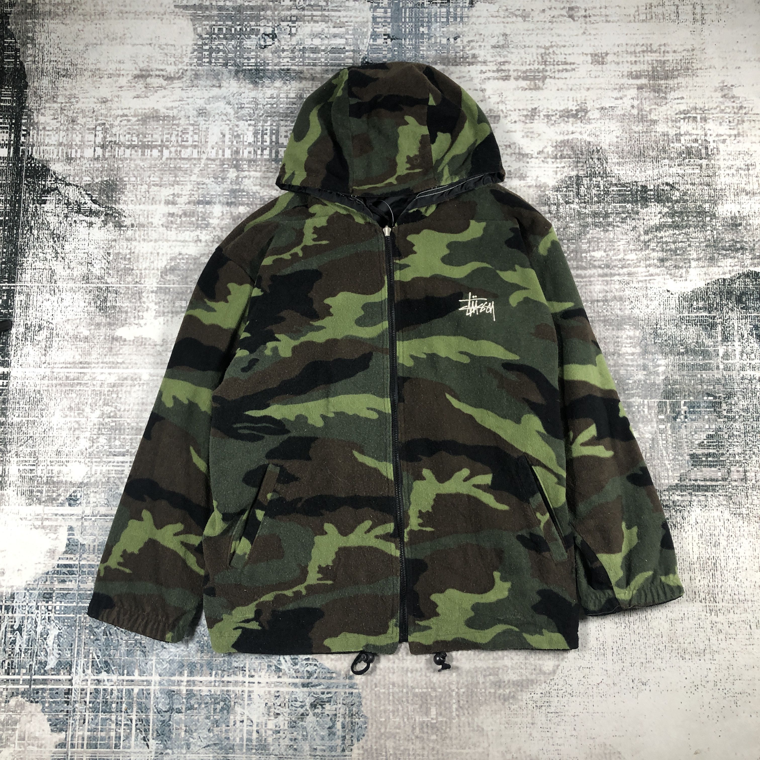 Stussy Vintage Stussy Riversable Embroidered Big Logo Parkas Size US L / EU 52-54 / 3 - 2 Thumbnail