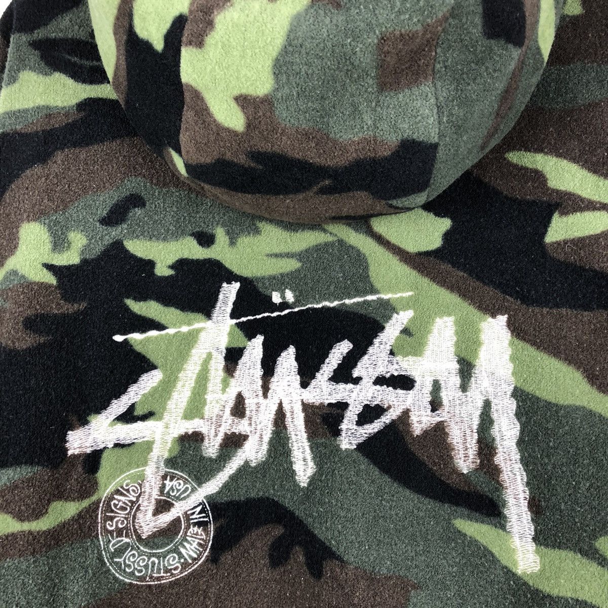Stussy Vintage Stussy Riversable Embroidered Big Logo Parkas Size US L / EU 52-54 / 3 - 5 Thumbnail