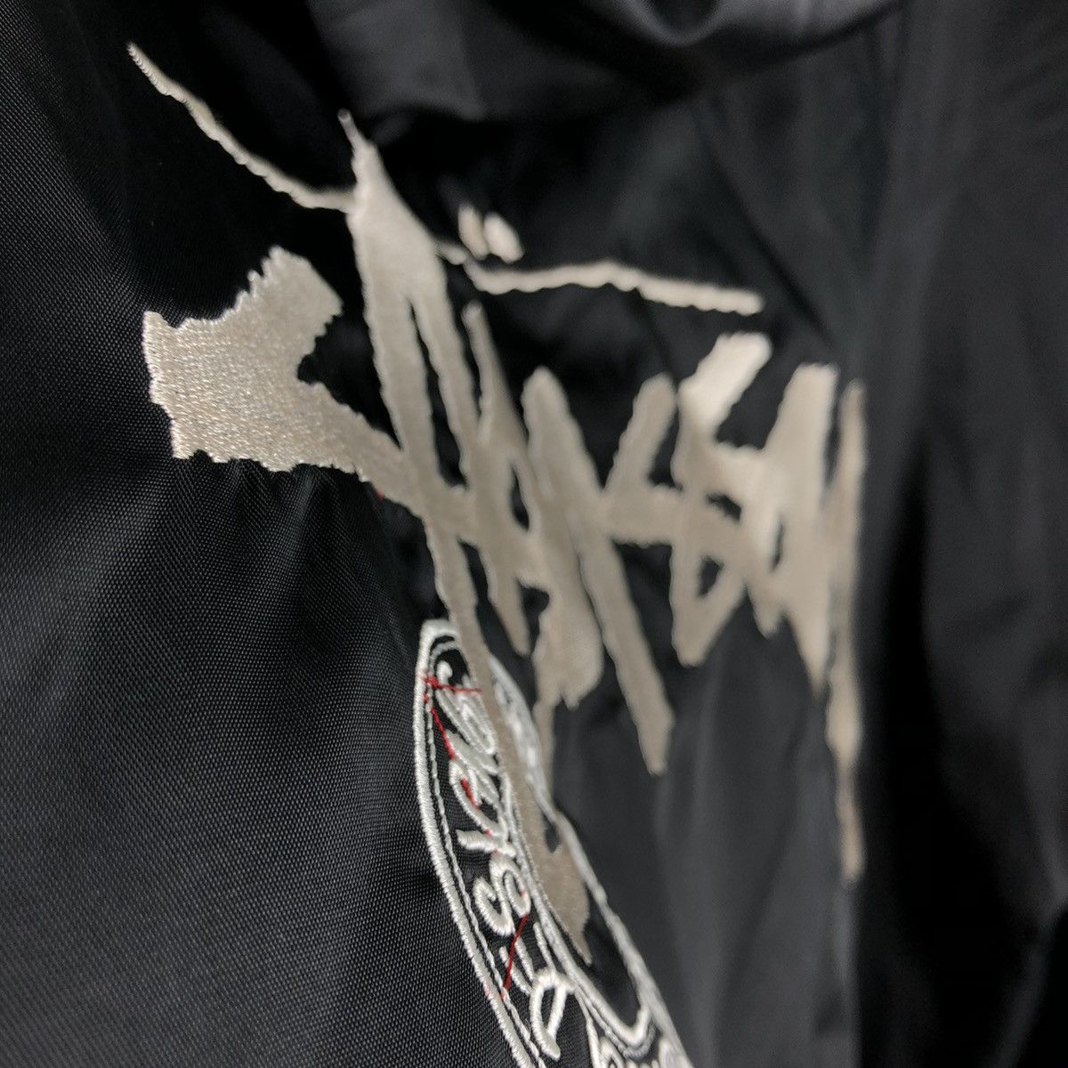 Stussy Vintage Stussy Riversable Embroidered Big Logo Parkas Size US L / EU 52-54 / 3 - 11 Thumbnail