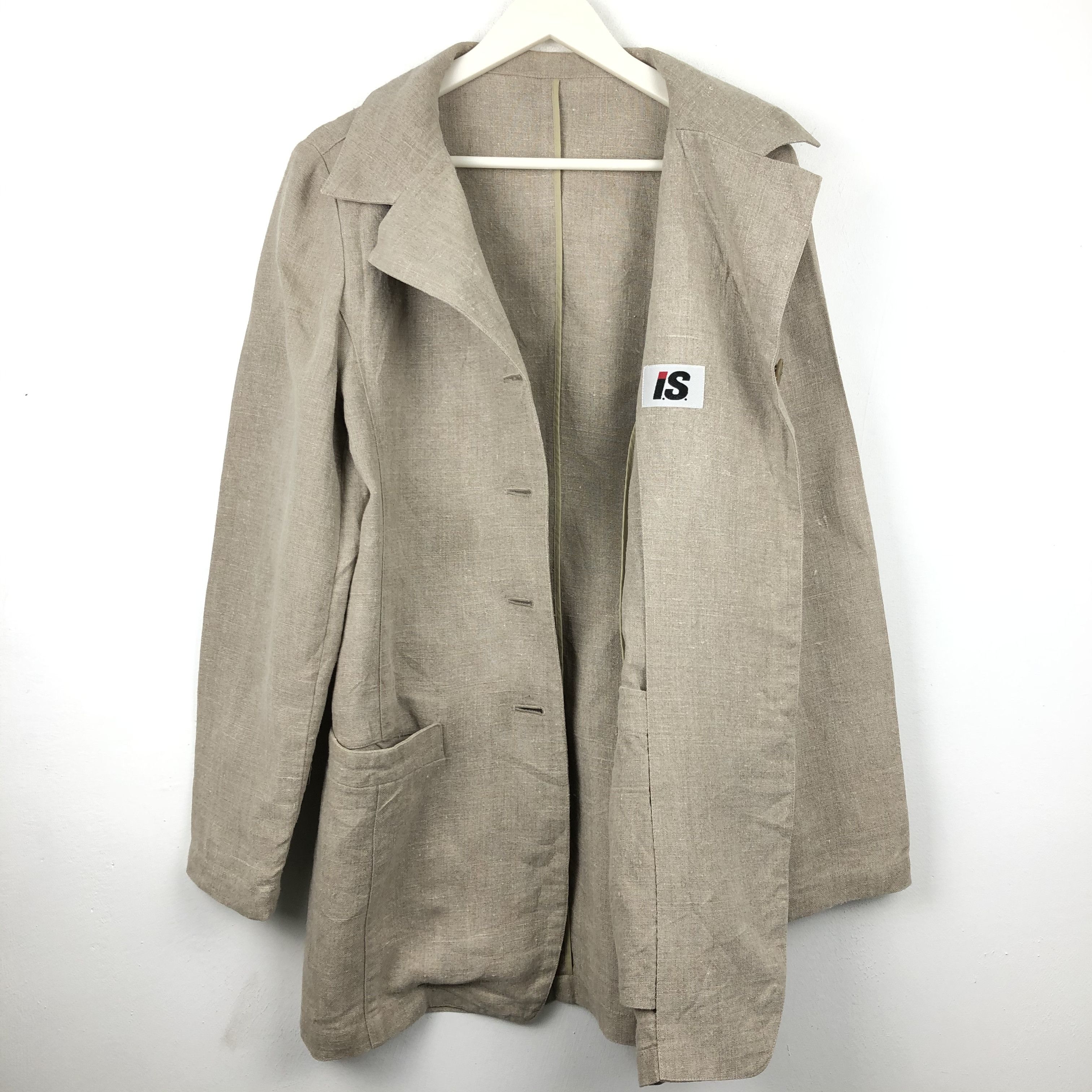 Issey Miyake × Tsumori Chisato VINTAGE ICONIC ISSEY SPORT 100% HEMP BLAZER (MM) Size US S / EU 44-46 / 1 - 1 Thumbnail