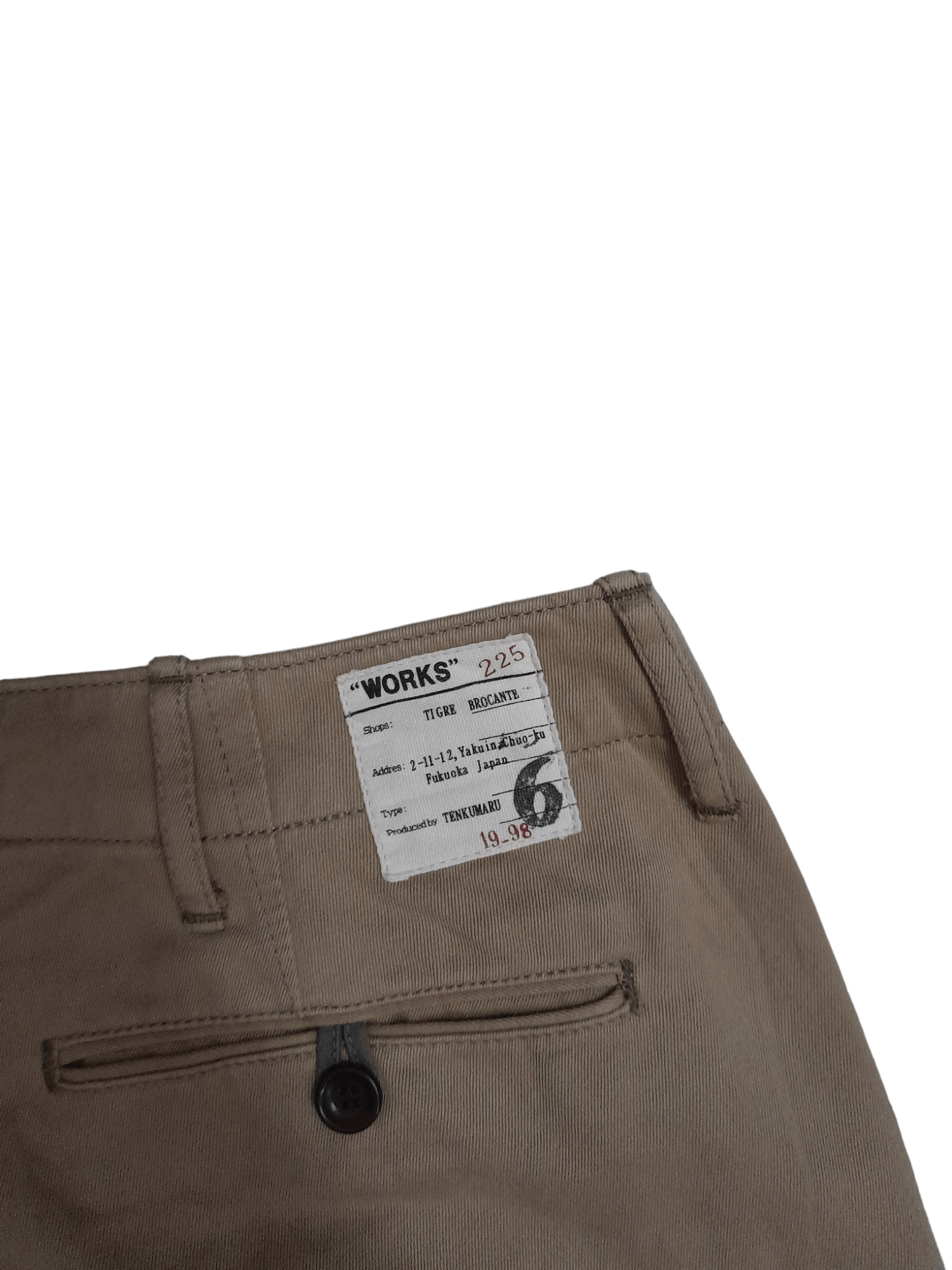 Japanese Brand × TIGRE BROCANTE Tigre Brocante Tenkumaru Vetement Work Pant (E704) Size US 30 / EU 46 - 3 Thumbnail