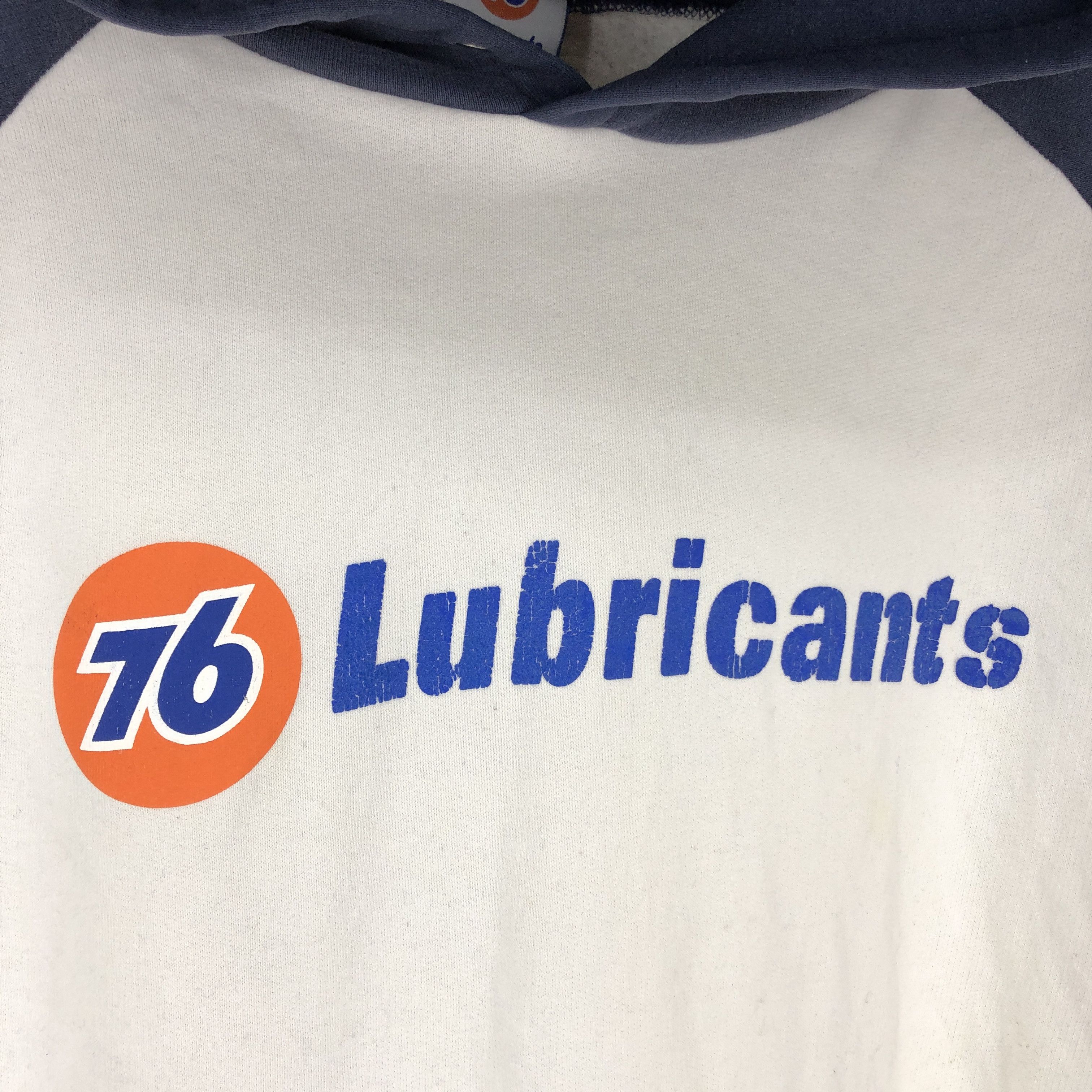 Vintage 76 LUBRICANTS Hoodie Pullover #0907/AH Size US M / EU 48-50 / 2 - 8 Thumbnail