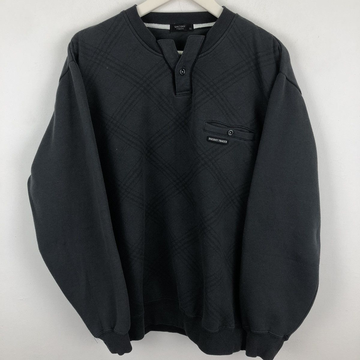 Yohji Yamamoto Yohji Yamamoto Saccny Ysacc Pullover Size US M / EU 48-50 / 2 - 2 Thumbnail