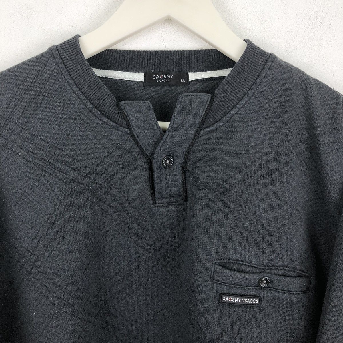 Yohji Yamamoto Yohji Yamamoto Saccny Ysacc Pullover Size US M / EU 48-50 / 2 - 1 Thumbnail