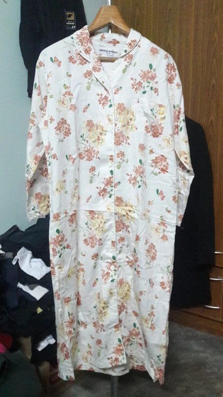 Designer × Sonia Rykiel × Vintage Vintage Sonia Rykiel reves Evening Dress Grunge Florals Size M / US 6-8 / IT 42-44 - 1 Thumbnail