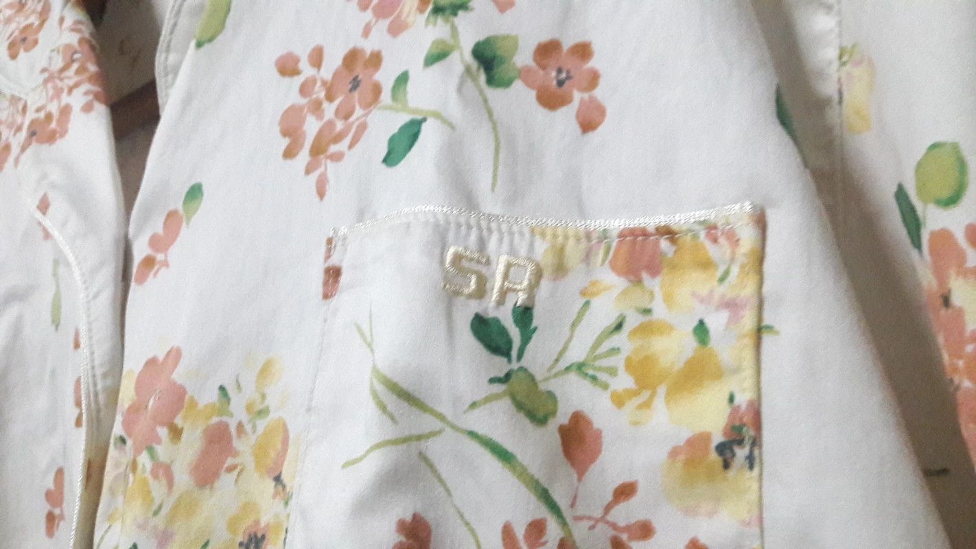 Designer × Sonia Rykiel × Vintage Vintage Sonia Rykiel reves Evening Dress Grunge Florals Size M / US 6-8 / IT 42-44 - 4 Thumbnail