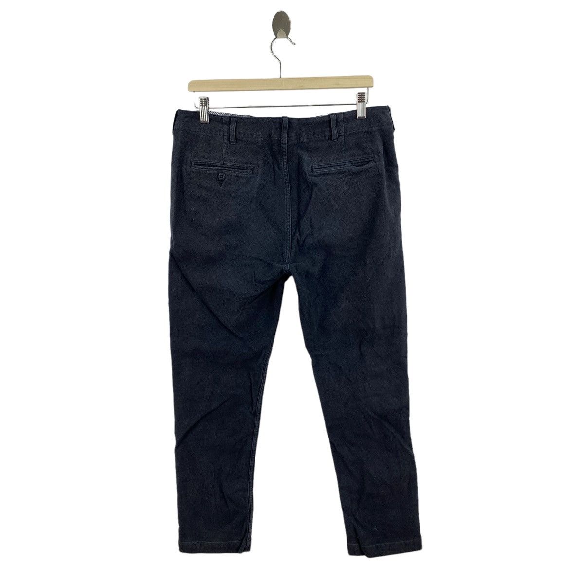 Beams Plus × Japanese Brand BEAMS Japanese Brand Black Slim Fit Casual Trousers Pant Size US 33 - 8 Thumbnail