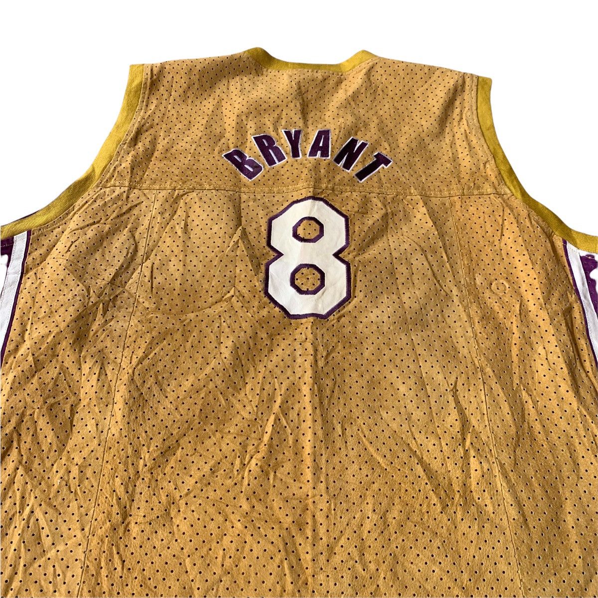 Champion 🔥Kobe Bryant 8 Lakers Champion Suede Jersey Size US XXL / EU 58 / 5 - 5 Thumbnail