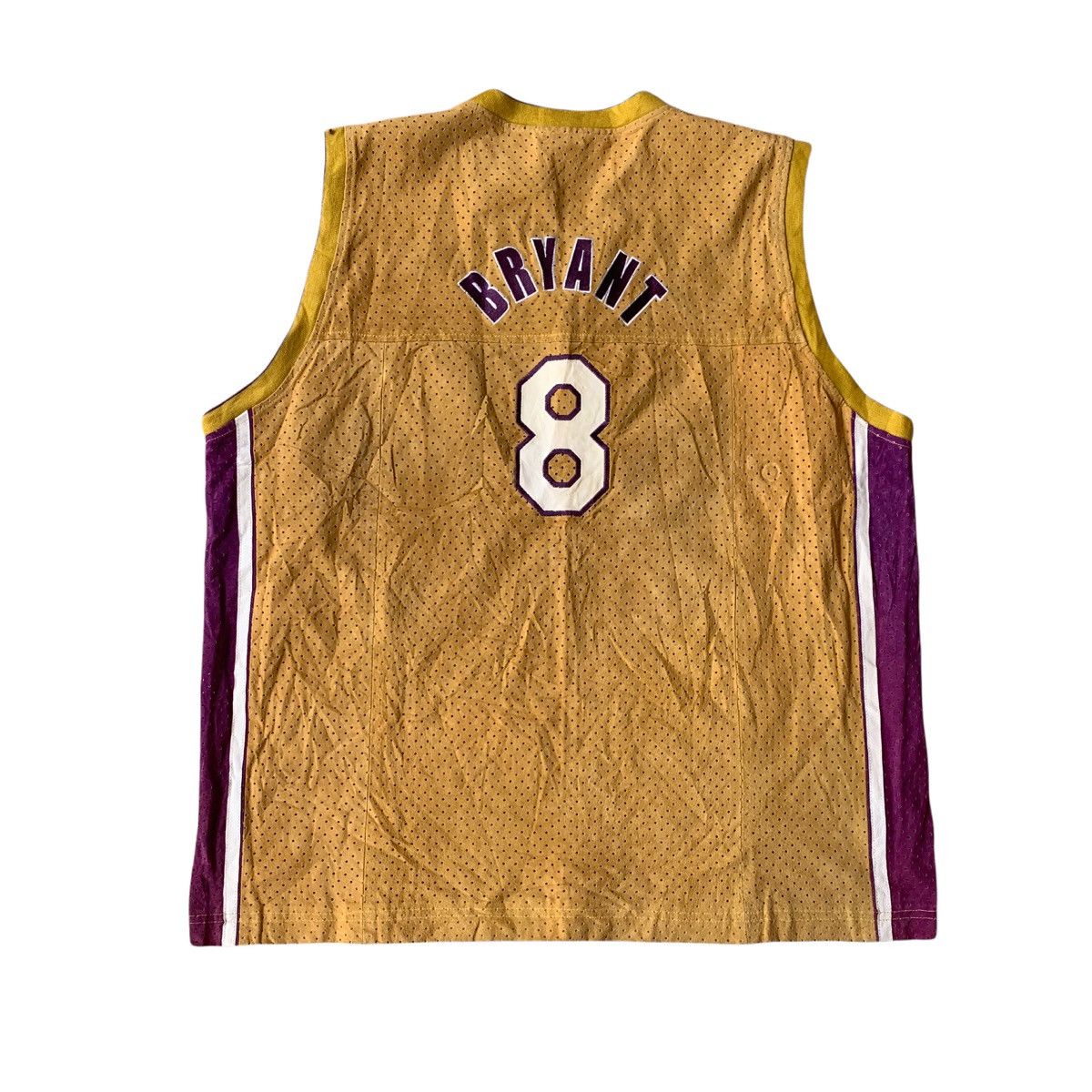 Champion 🔥Kobe Bryant 8 Lakers Champion Suede Jersey Size US XXL / EU 58 / 5 - 4 Thumbnail