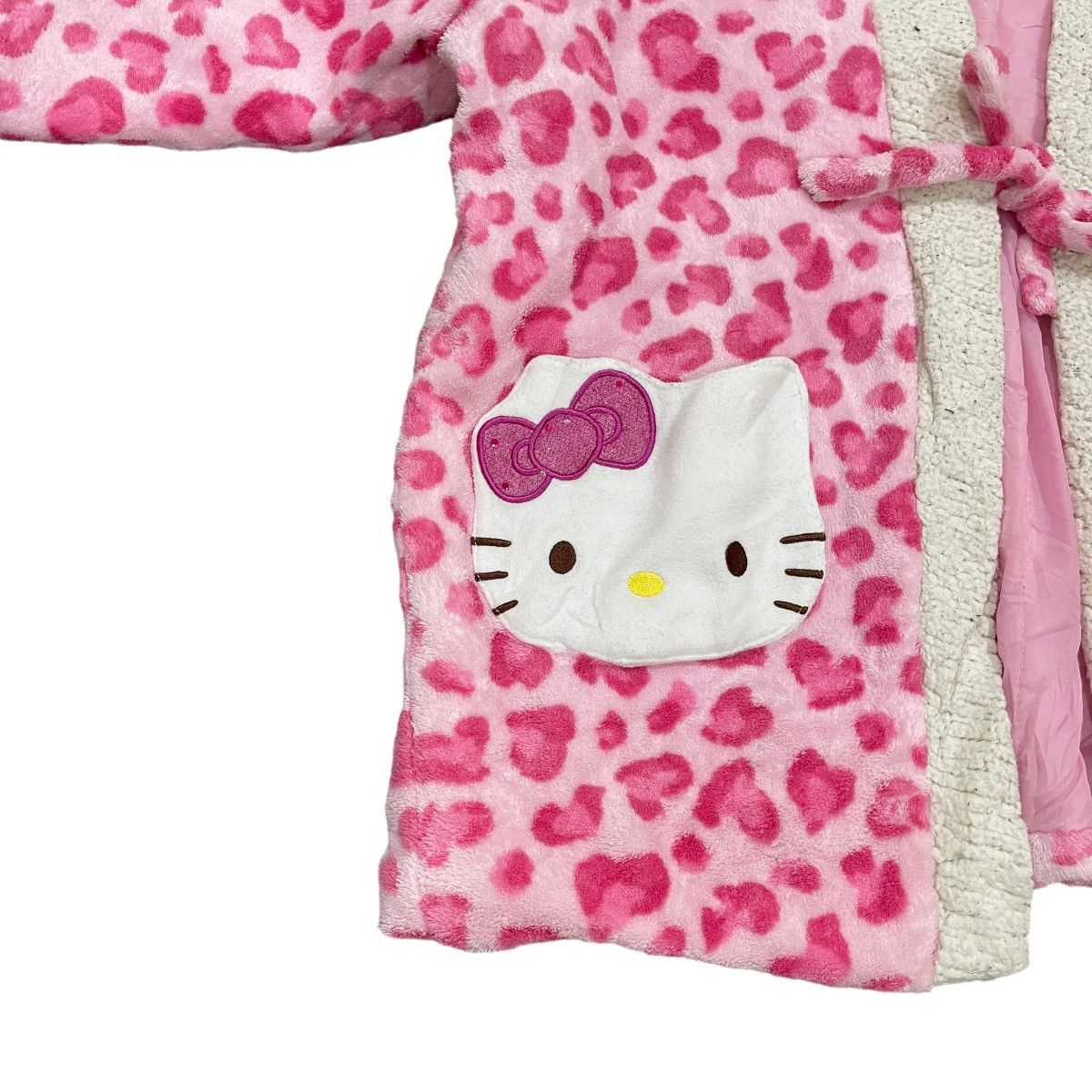 Cartoon Network ‼️RARE‼️Vintage Hello Kitty Kimono Style Japanese Jacket Size L / US 10 / IT 46 - 5 Thumbnail