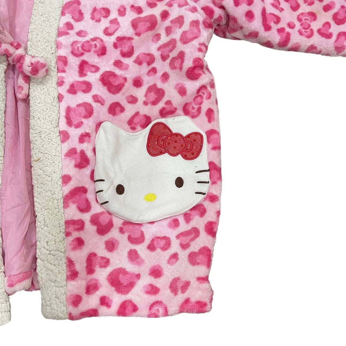 Cartoon Network ‼️RARE‼️Vintage Hello Kitty Kimono Style Japanese Jacket Size L / US 10 / IT 46 - 6 Thumbnail