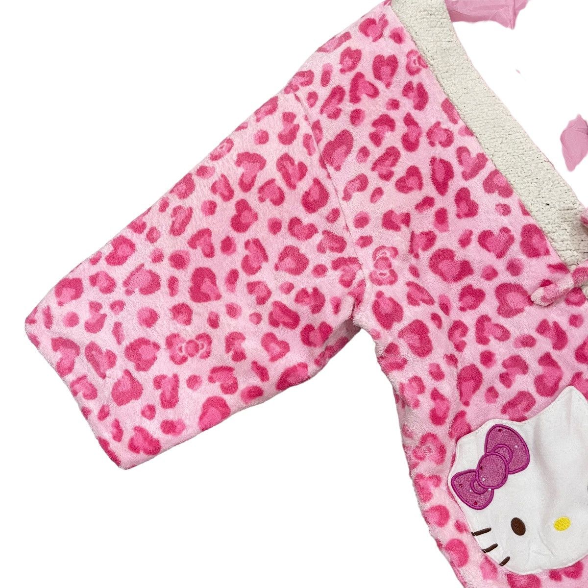 Cartoon Network ‼️RARE‼️Vintage Hello Kitty Kimono Style Japanese Jacket Size L / US 10 / IT 46 - 4 Thumbnail