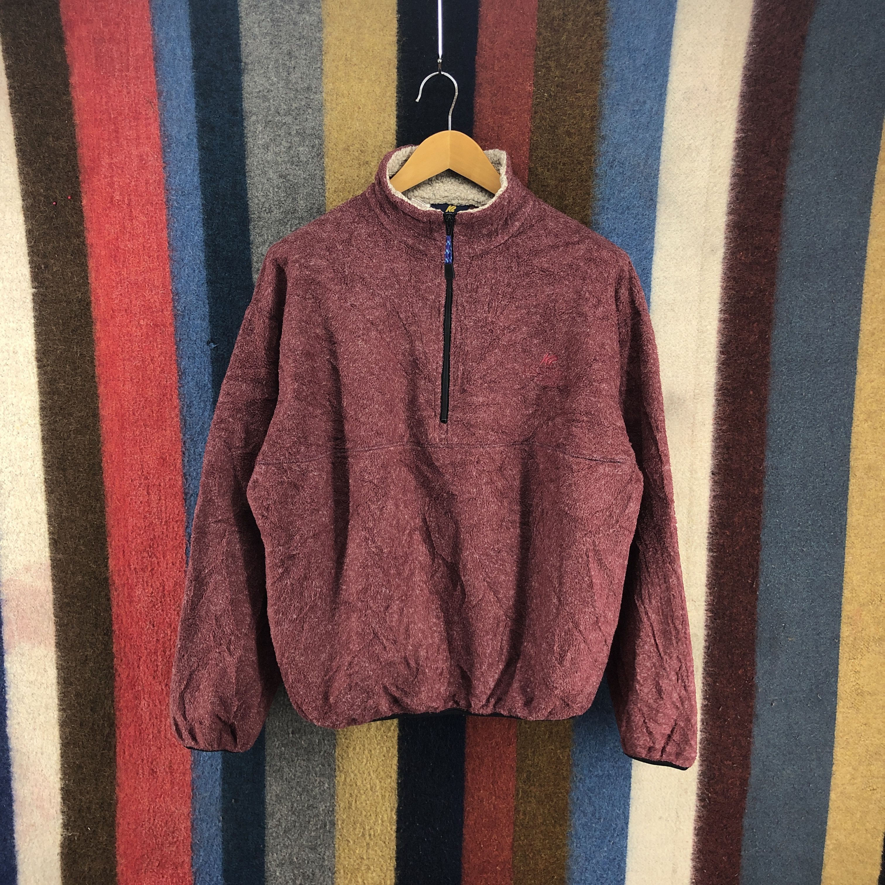 Vintage 90s Vintage K2 U.S SPORT Turtle Neck Fleece #0109/F Size US M / EU 48-50 / 2 - 1 Preview