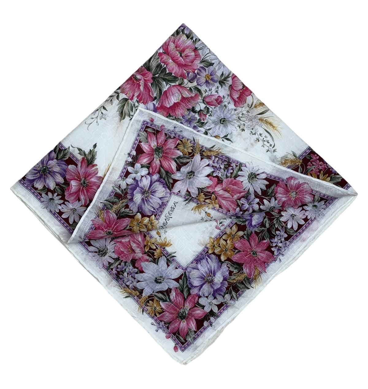 Yves Saint Laurent Yves Saint Laurent Handkerchief Pocketsquares Size ONE SIZE - 2 Thumbnail
