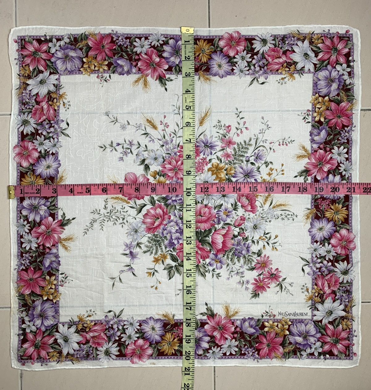 Yves Saint Laurent Yves Saint Laurent Handkerchief Pocketsquares Size ONE SIZE - 9 Thumbnail