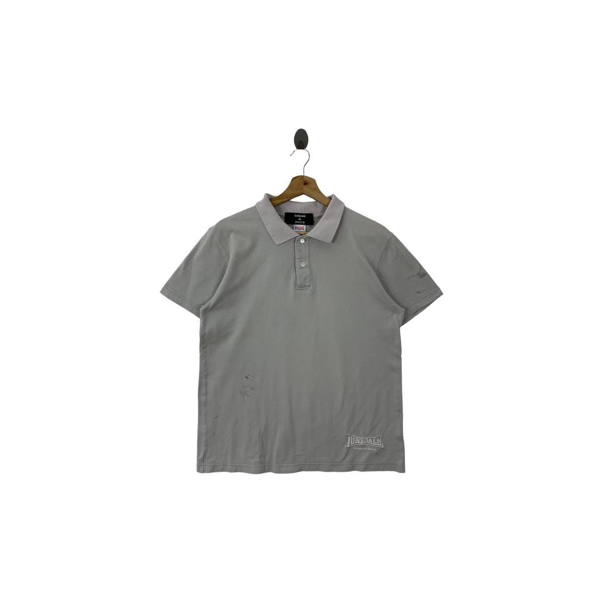 Rare!! CABANE de ZUCCA X LONSDALE polo tee
