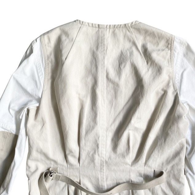 Dries Van Noten Back Leather Strap Bondage Jacket